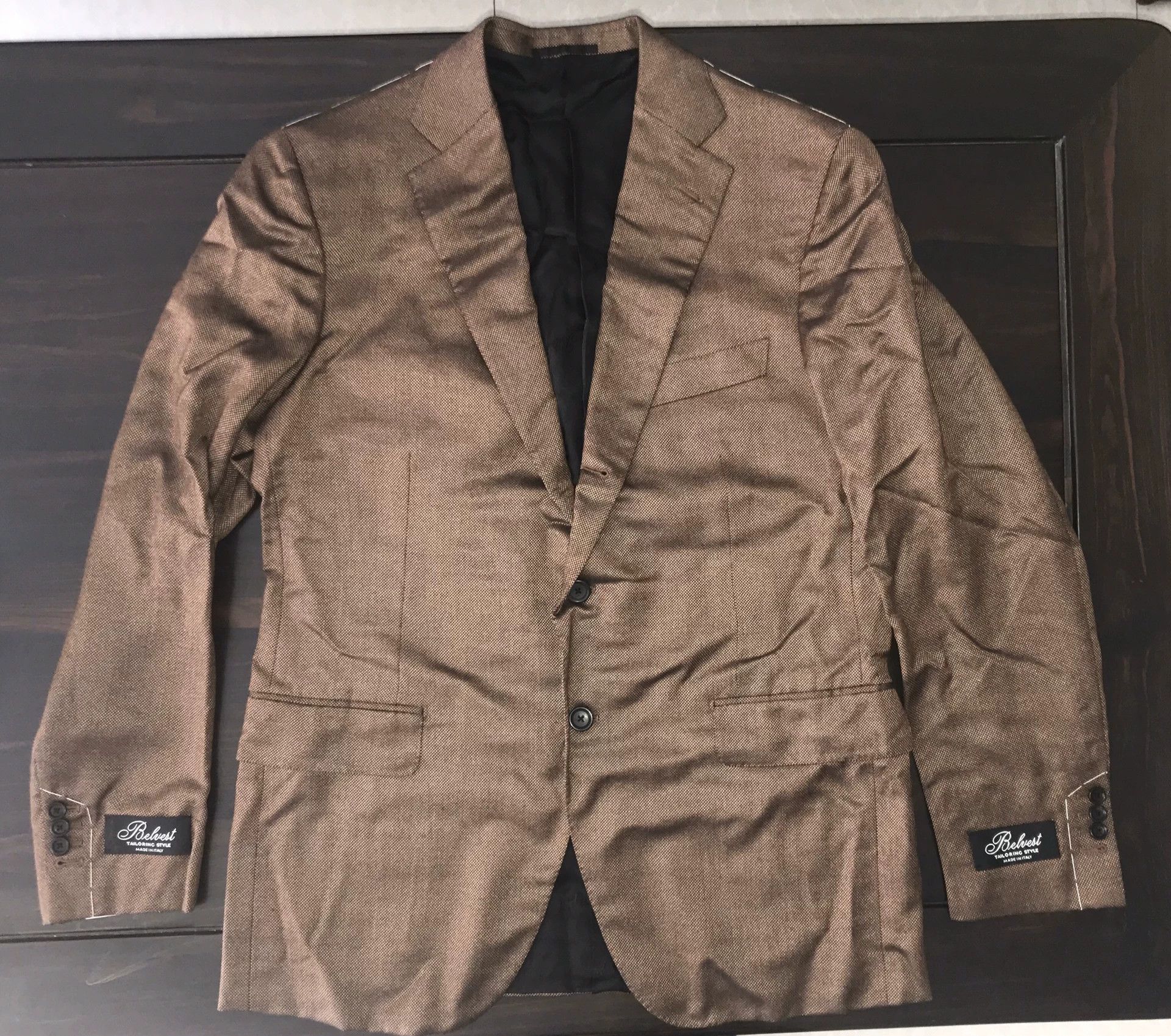 Ermenegildo Zegna Handmade Cashmere Suit by Belvest Size US L / EU 52-54 / 3 - 1 Thumbnail