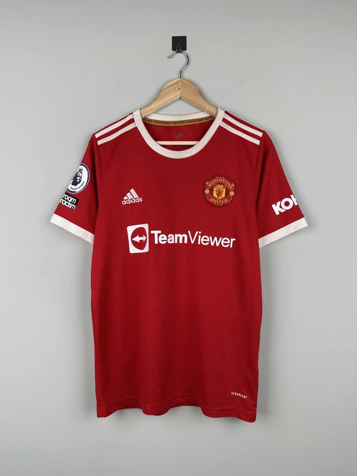 Adidas Adidas Manchester United Football Soccer Jersey Size US M / EU 48-50 / 2 - 1 Thumbnail