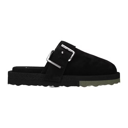 image of Off White Ob1O1E0424 Slippers In Black, Men's (Size 8)
