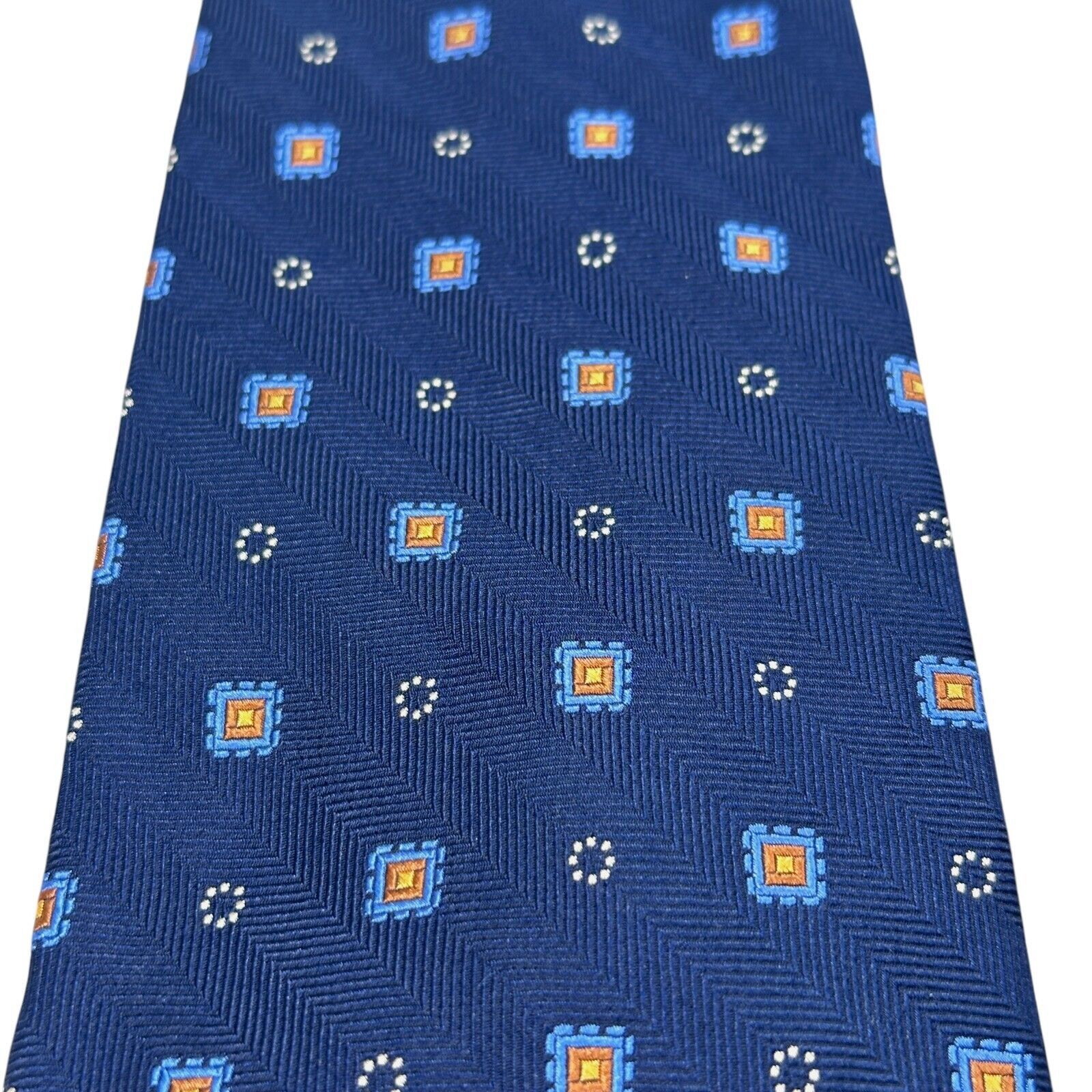 Brooks Brothers Brooks Brothers Neck Tie Mens Blue Silk 3.5" X 58" Size ONE SIZE - 2 Thumbnail