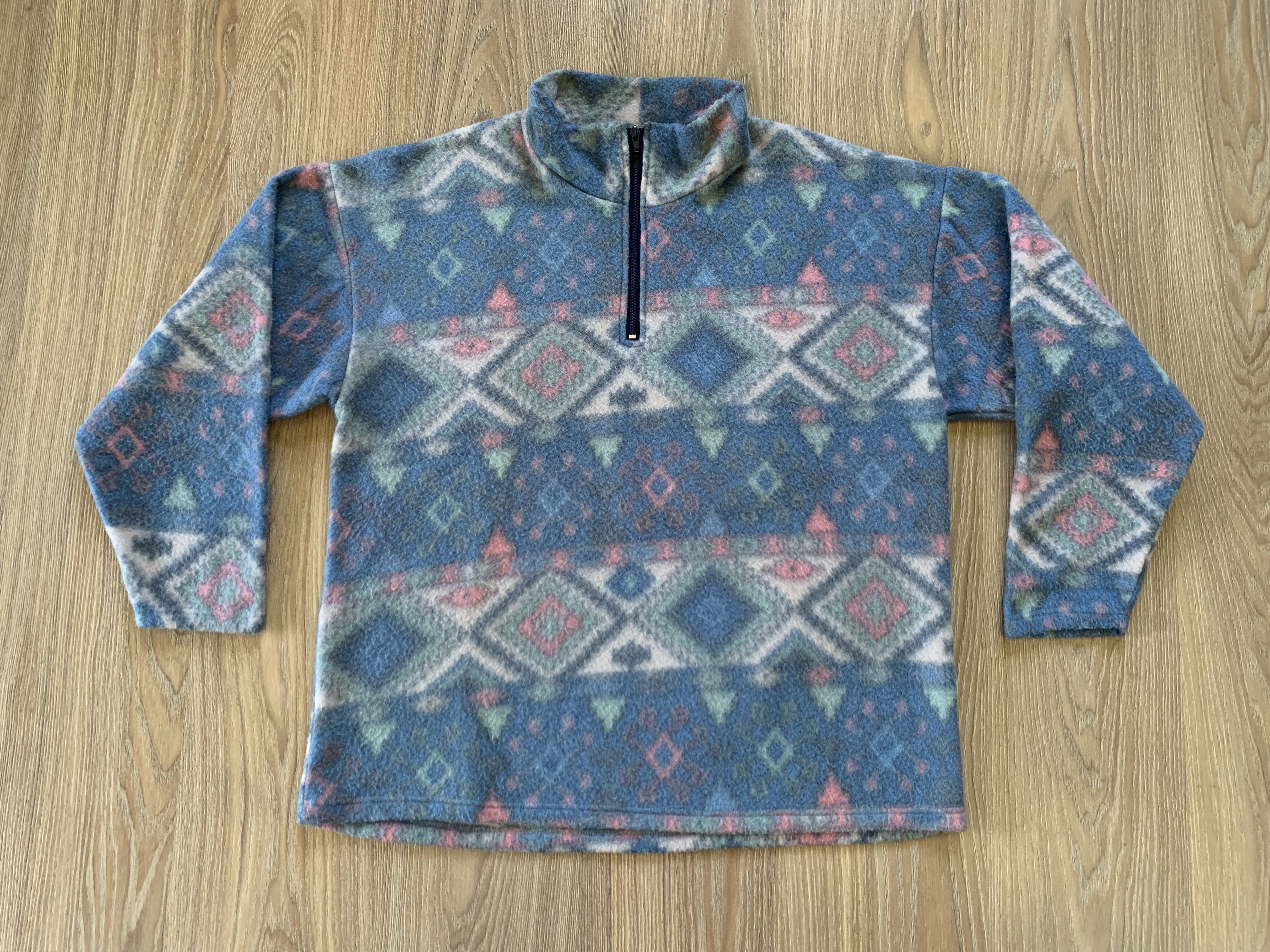 Vintage Holland Vintage Fleece Sweatshirt Size US M / EU 48-50 / 2 - 2 Thumbnail