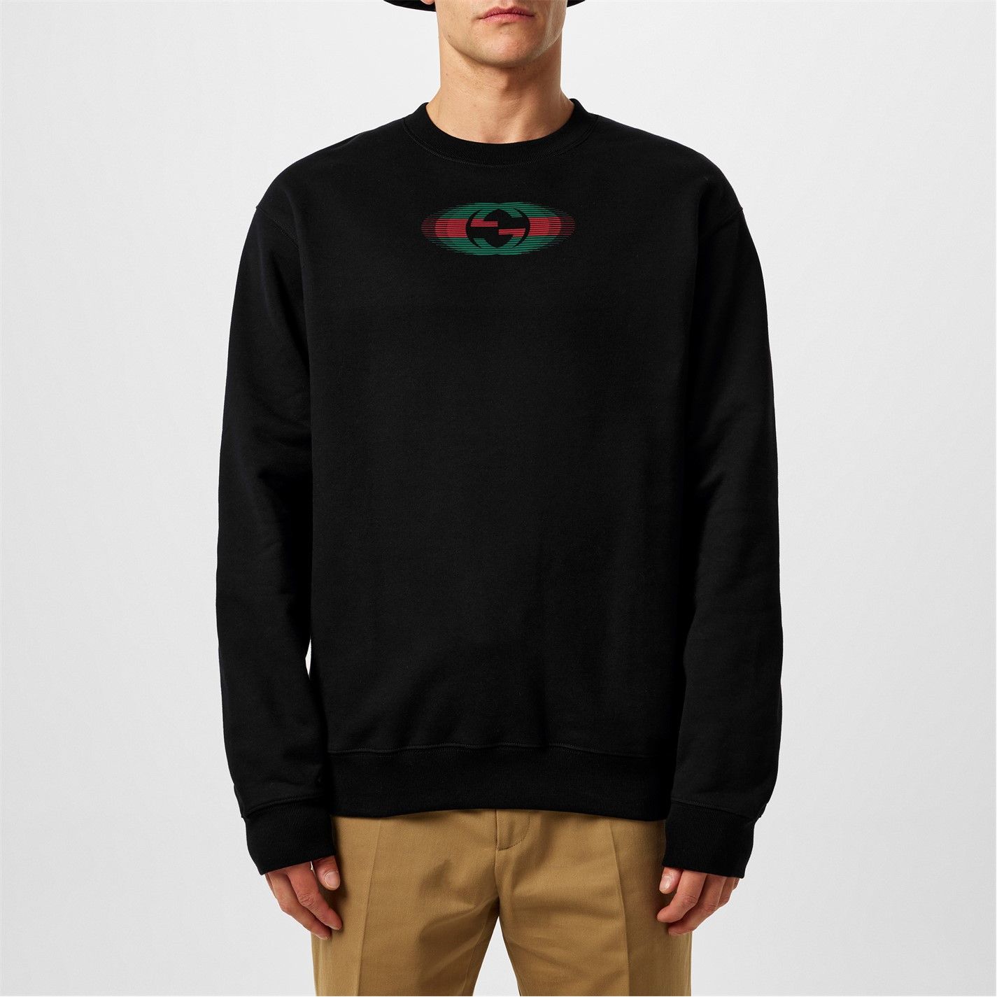 Gucci GUCCI Logo Sweatshirt Size US L / EU 52-54 / 3 - 2 Thumbnail