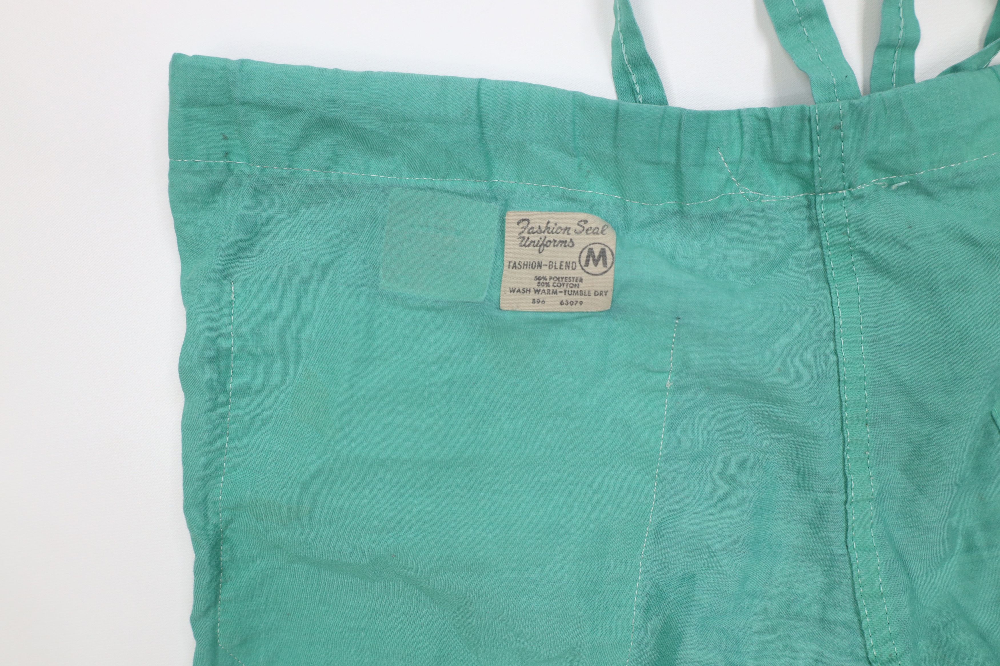 Vintage Vintage 60s Mens Blank Hospital Scrubs Wide Leg Pants USA Size US 34 / EU 50 - 14 Thumbnail