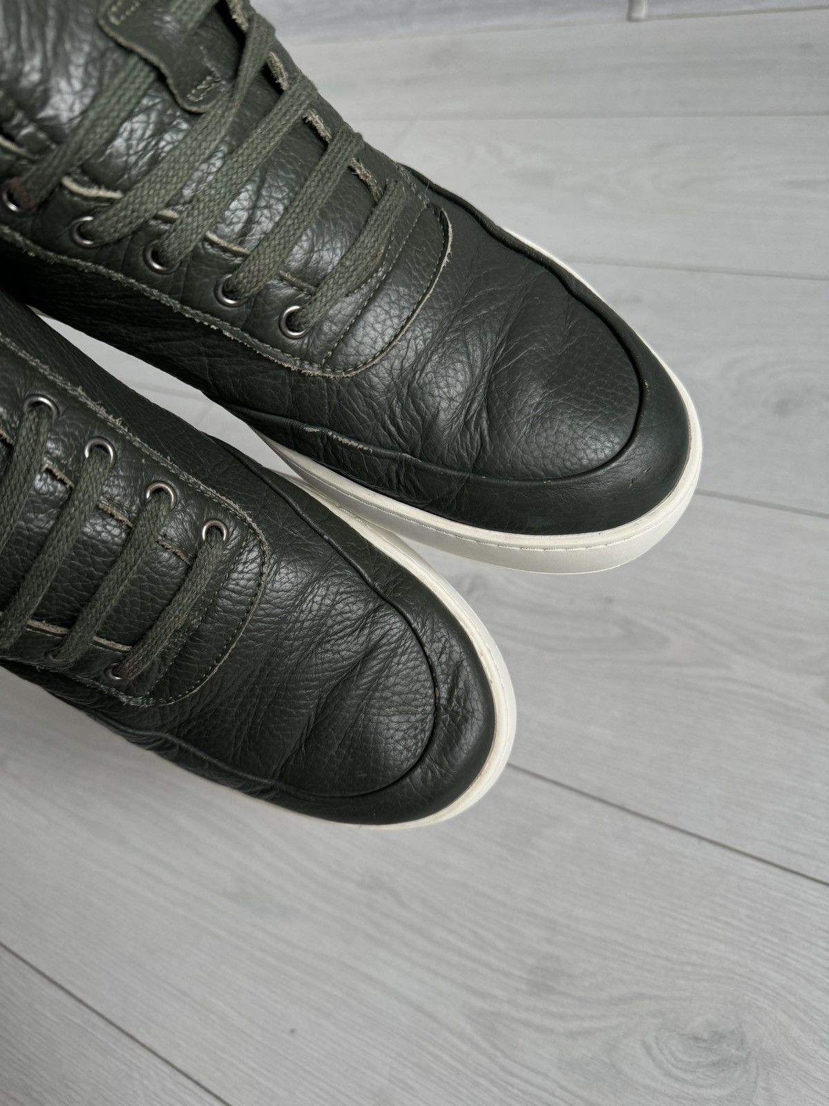 Filling Pieces filling pieces sneakers Green Leather Shoes Mens Size 43 Size US 9 / EU 42 - 9 Thumbnail