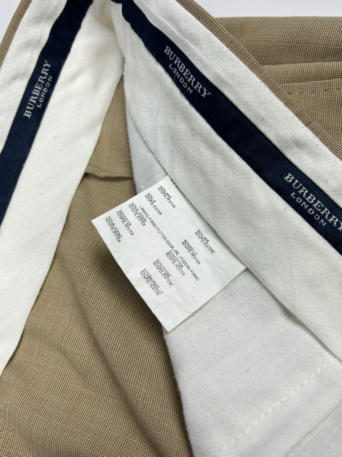 Burberry Burberry Wool Trousers casual pants Size US 36 / EU 52 - 13 Thumbnail