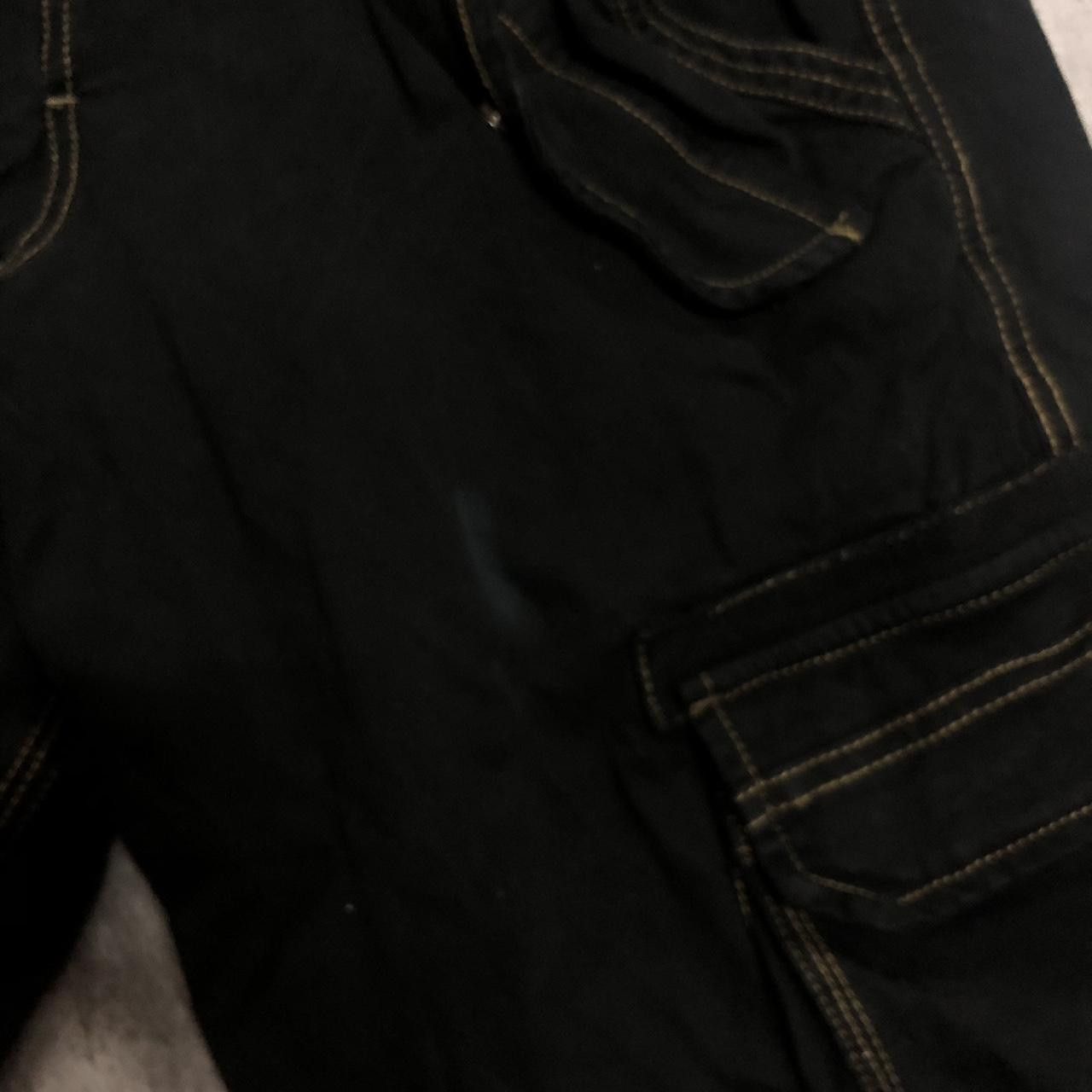 Other Black cargo jeans with adjustable waist and ankle straps Size US 34 / EU 50 - 5 Thumbnail