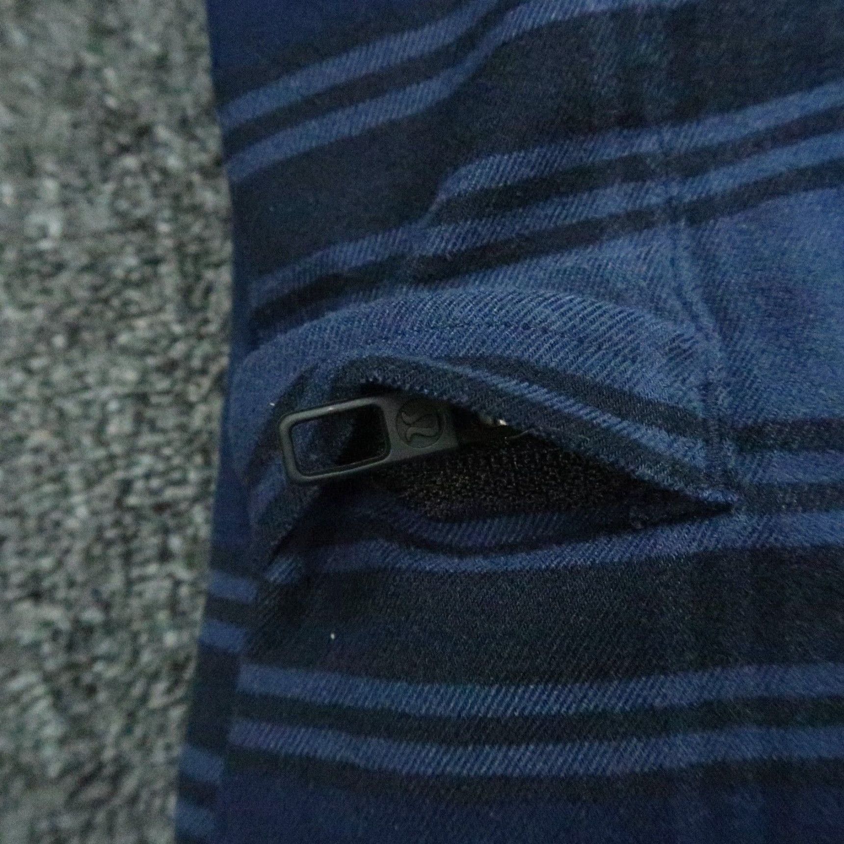 Lululemon Lululemon Shirt Mens Large Blue Plaid Flannel Long Sleeve Masons Peak Mens Size US L / EU 52-54 / 3 - 7 Thumbnail