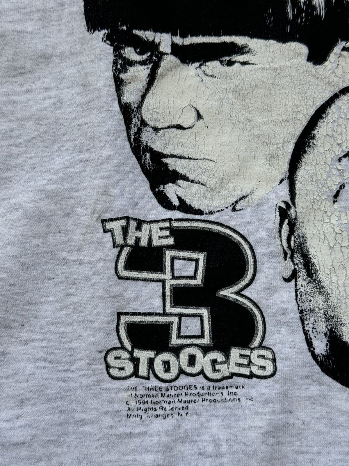 Vintage The Three Stooges vintage long sleeve shirt Size US XL / EU 56 / 4 - 3 Thumbnail