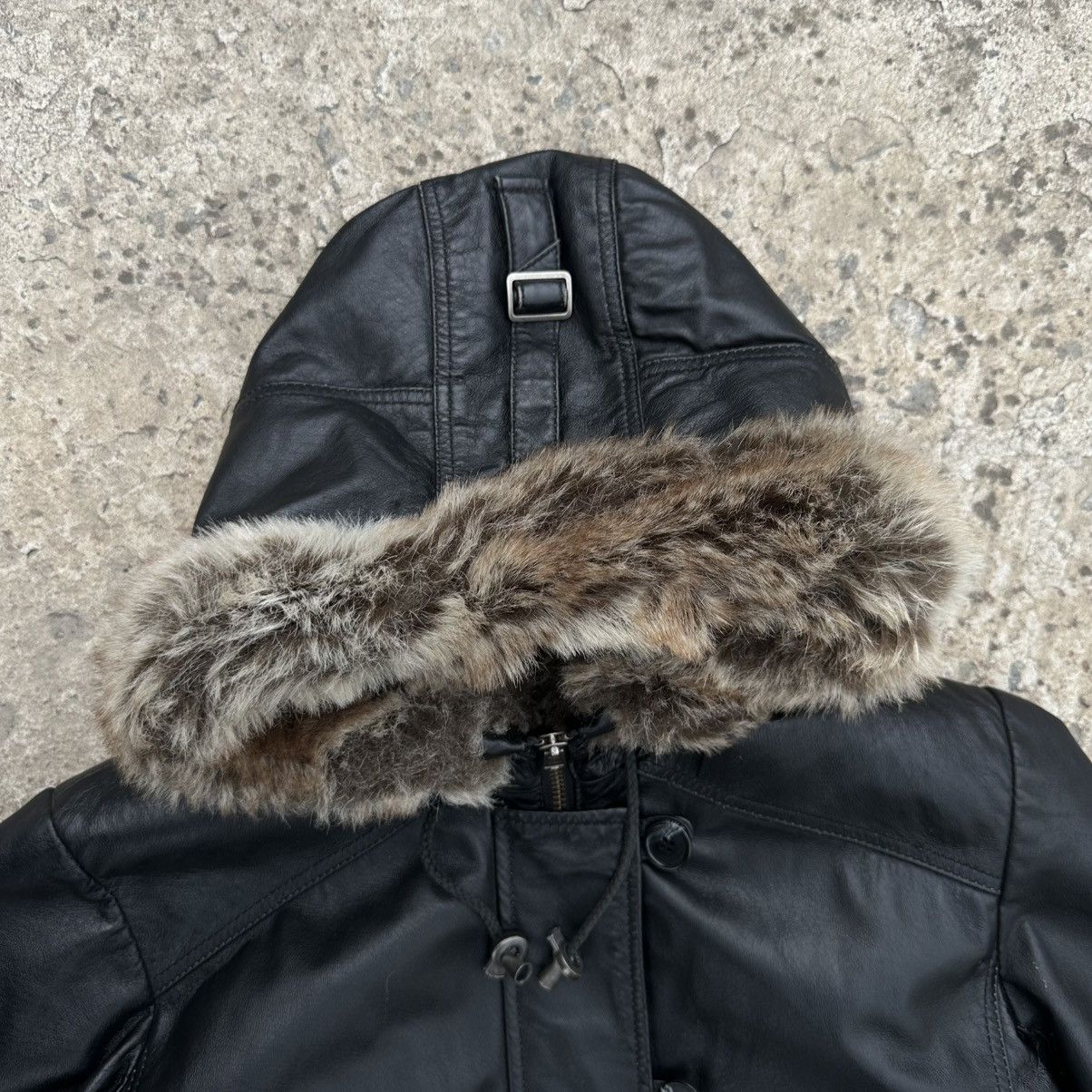 If Six Was Nine Luxury Leather Jacket Saki Aviator Bombers Size S Very Rare Size US S / EU 44-46 / 1 - 6 Thumbnail