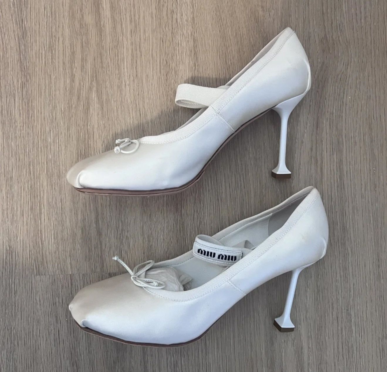 Miu Miu Miu Miu Ballerina Ballet Heels Size US 8 / IT 38 - 7 Thumbnail