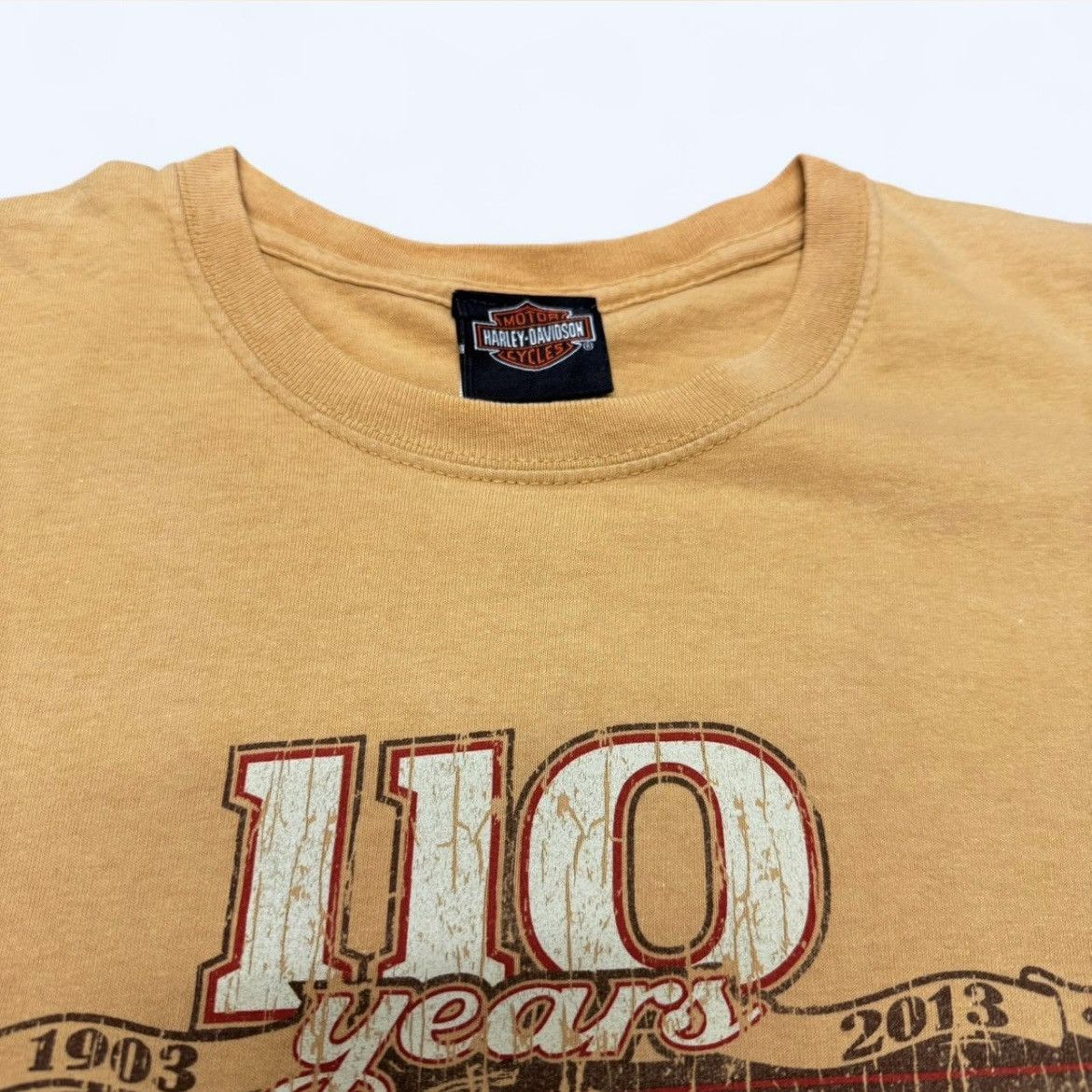 Harley Davidson 2013 Harley Davidson 110 Years Galesburg T-Shirt Sz Large Size US L / EU 52-54 / 3 - 3 Thumbnail