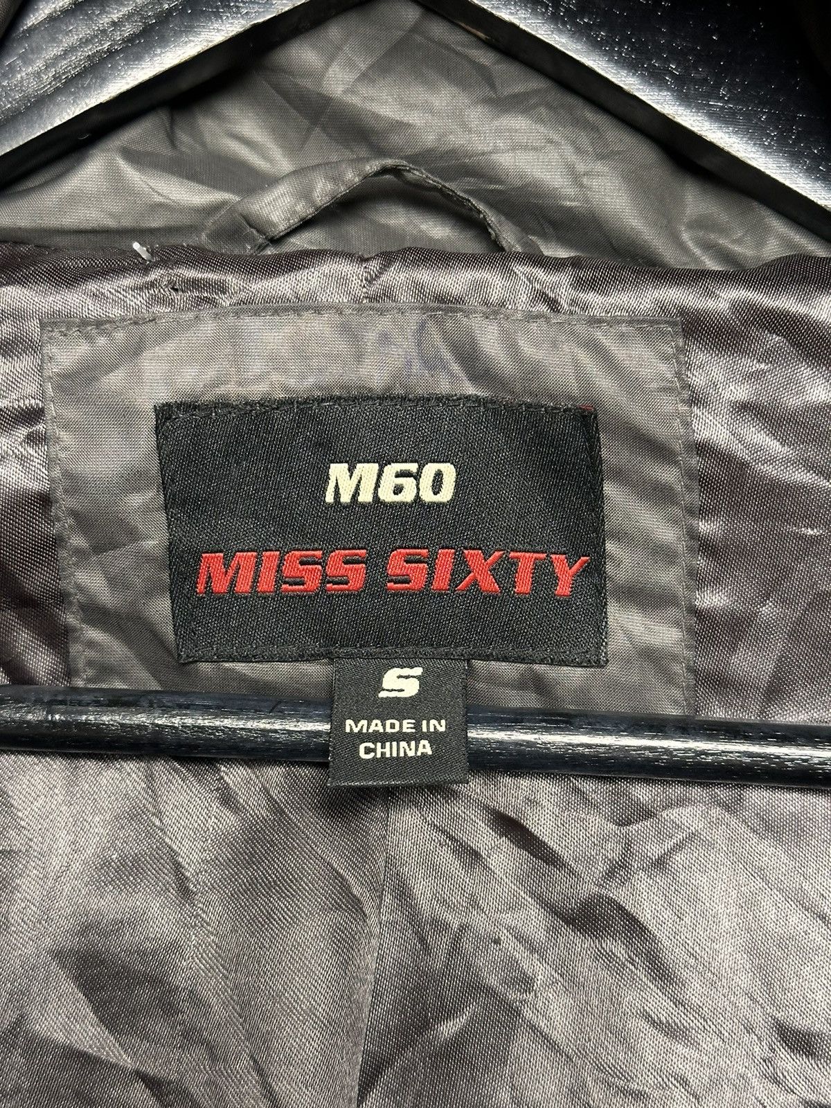Miss Sixty Vintage Japan Military Fur Hood Jacket Y2K Utility Cropped Size S / US 4 / IT 40 - 6 Thumbnail