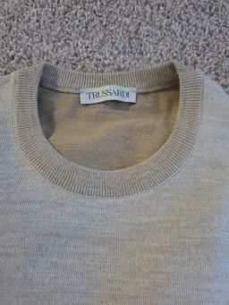 Trussardi Trussardi: Viscose/Wool Long-Sleeve Shirt (XXL Slim Fit) Size US XXL / EU 58 / 5 - 2 Thumbnail