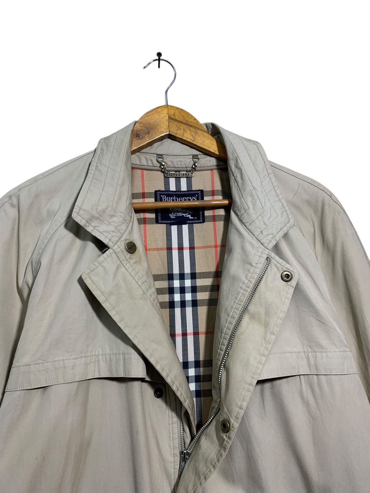 Burberry × Burberry Prorsum 🔥VTG BURBERRY NOVACHECK DRAWSTRING JACKETS Size US L / EU 52-54 / 3 - 4 Thumbnail