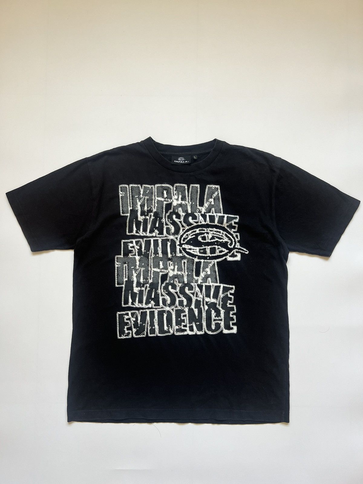 If Six Was Nine × Japanese Brand × Le Grande Bleu (L.G.B.) Vintage Impala Massive Evidence Poem Shirt Size US L / EU 52-54 / 3 - 1 Thumbnail