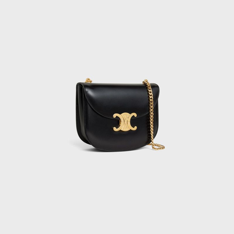 Celine o1w1db10426 Size: OS/Chain Besace Clea in Black Size ONE SIZE - 2 Thumbnail