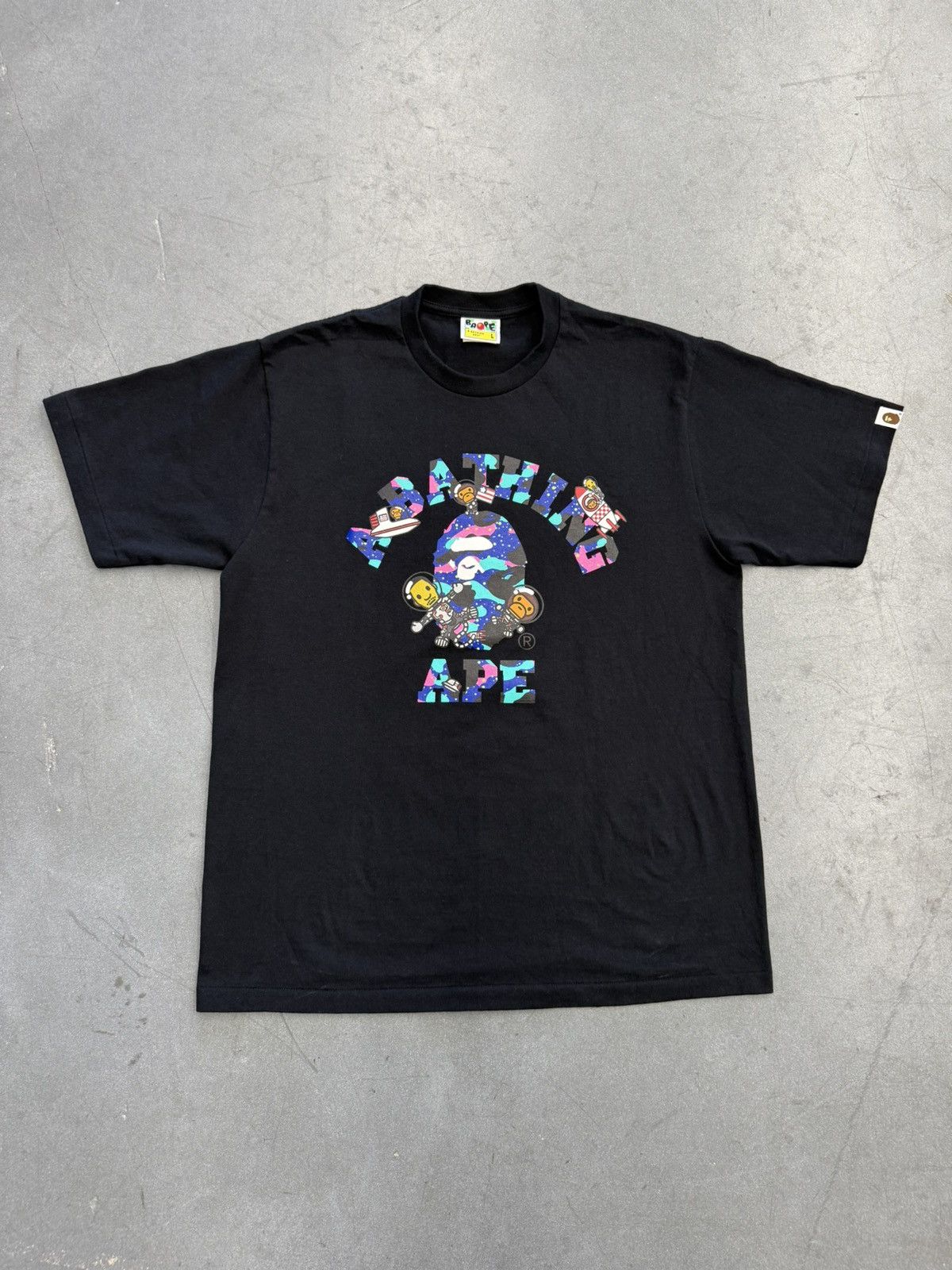 SS21 Bape Kid Cudi College Moon Man Tee