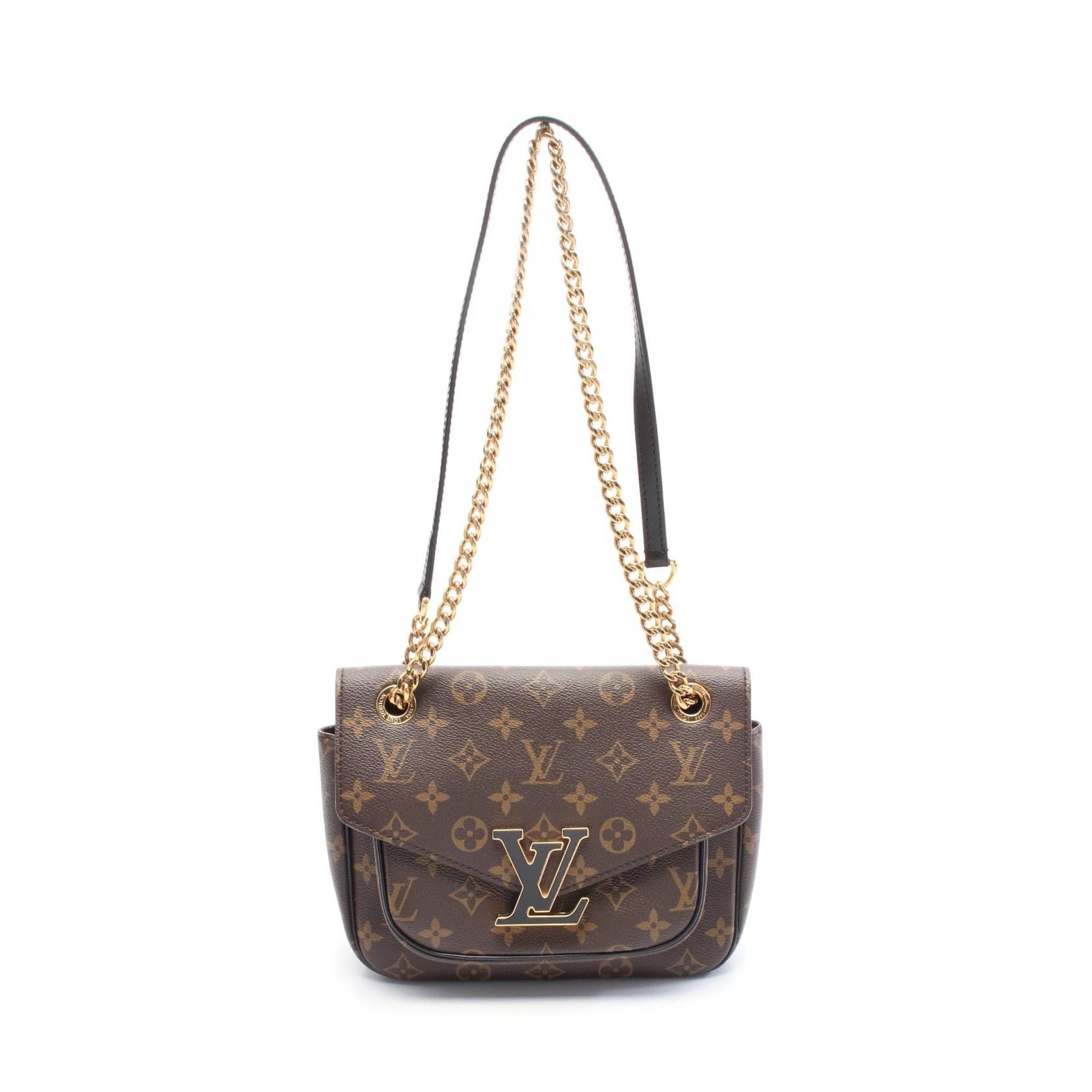 Louis Vuitton Louis Vuitton Passy Monogram Shoulder Bag Canvas Shoulder Bag M45592 in Brown, Women's