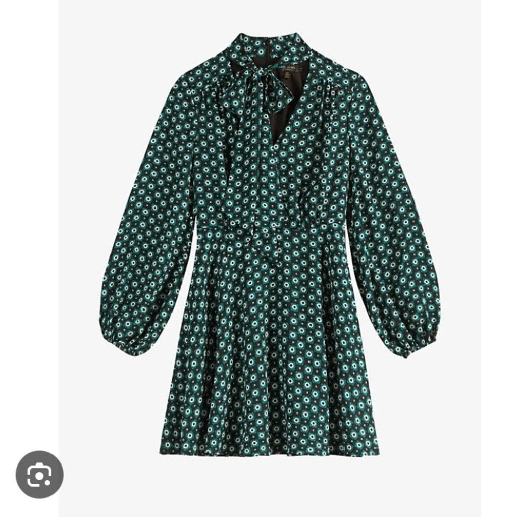 Ted Baker TED BAKER Dolley 70’s Print Mini Dress Size L / US 10 / IT 46 - 1 Thumbnail