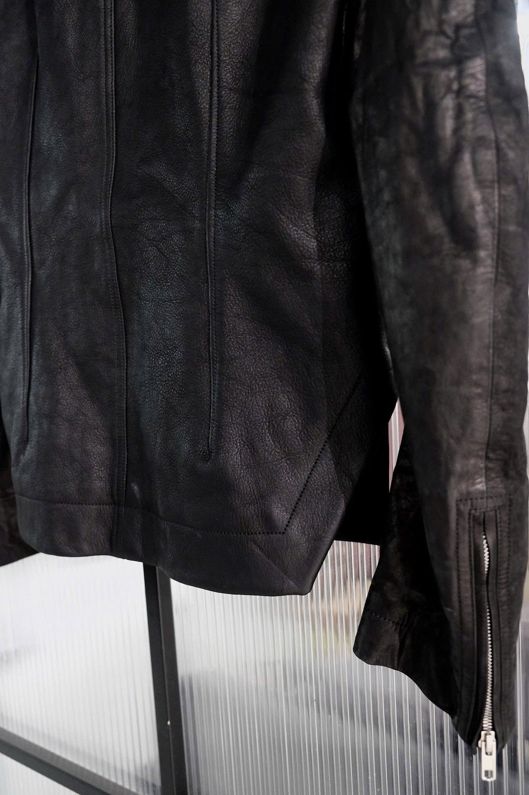 Rick Owens Steal ! Rick Owens FW14 Moody Archive Leather Jacket Size US M / EU 48-50 / 2 - 4 Thumbnail