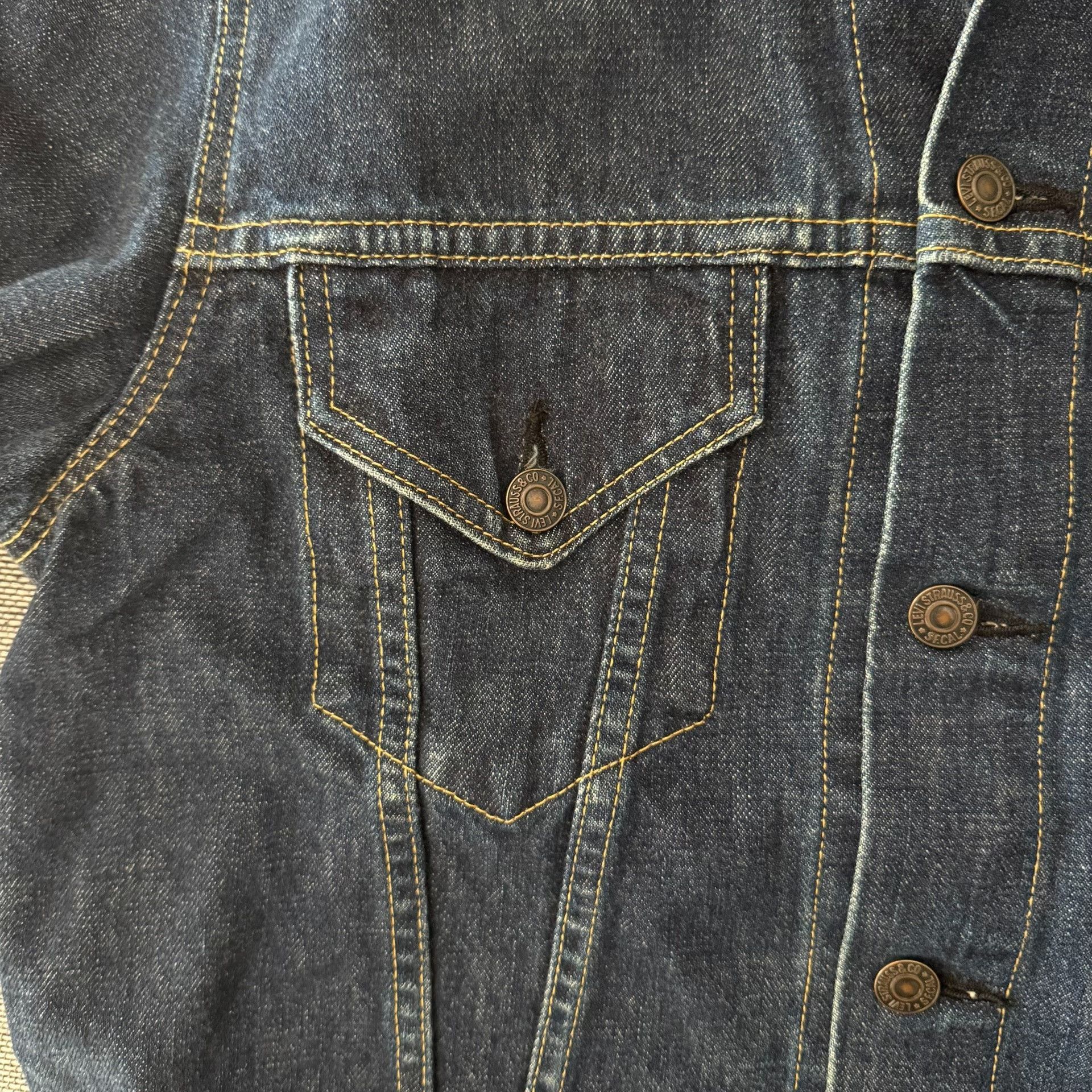 Levi's Vintage Clothing Levi's LVC 71557 J09 Denim Jacket Size US XXS / EU 40 - 5 Thumbnail