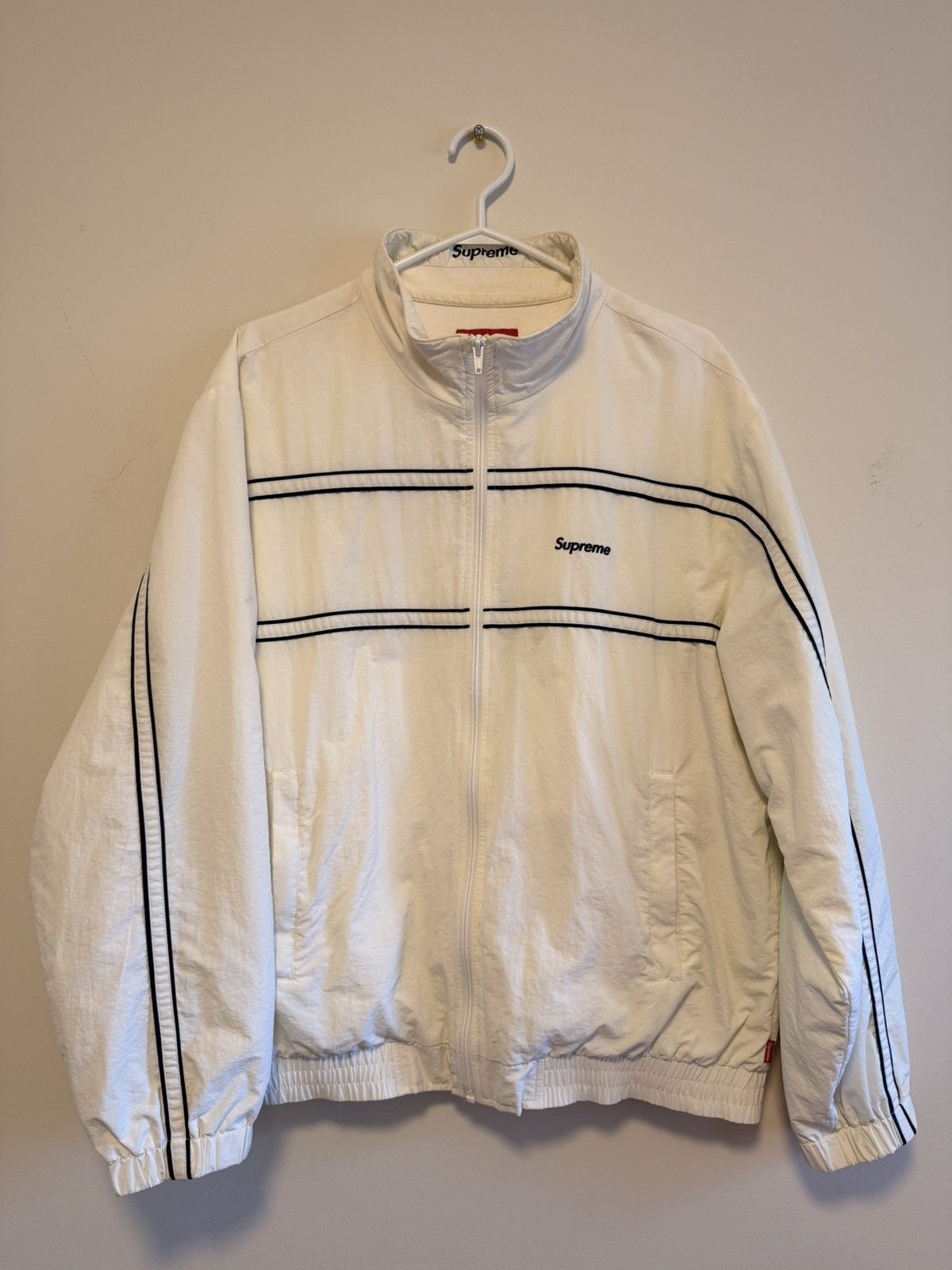 Supreme Supreme Piping Track Jacket Size US L / EU 52-54 / 3 - 2 Thumbnail