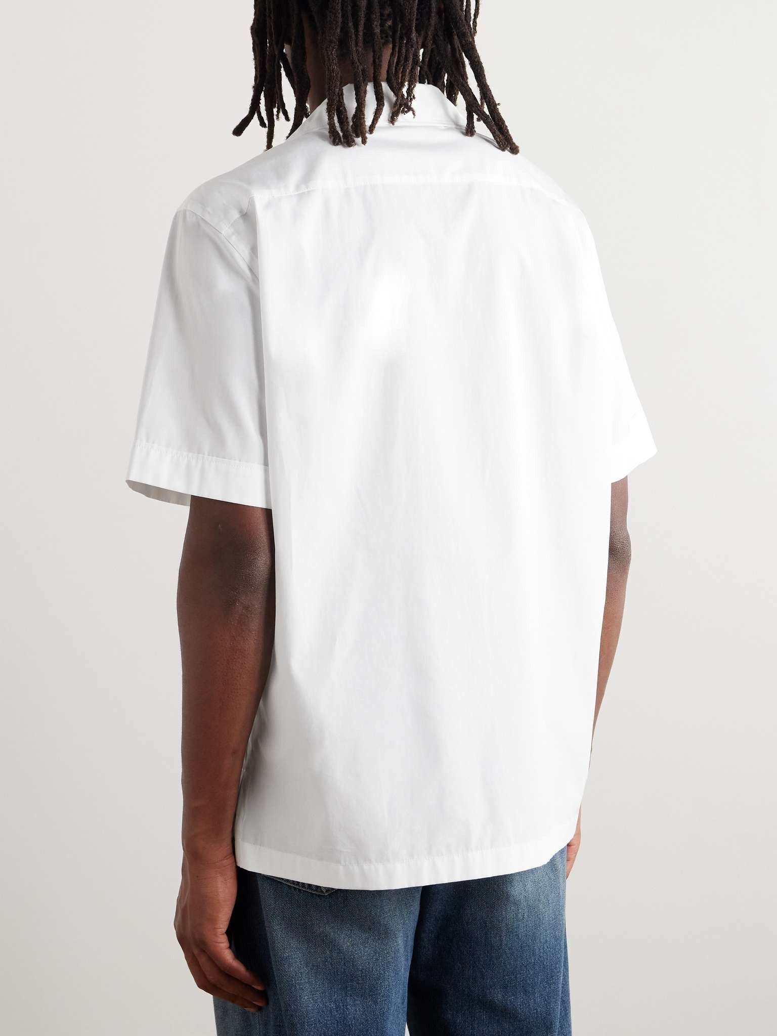 Dolce & Gabbana o1s22i1n0225 Short-sleeved Shirt in White Size US M / EU 48-50 / 2 - 3 Thumbnail