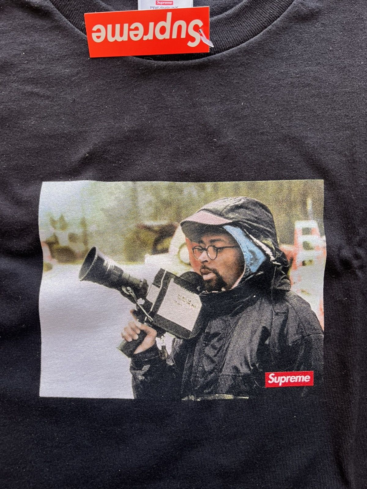 Supreme Supreme 40 acres Spike Lee photo tee Tshirt black box logo Size US M / EU 48-50 / 2 - 14 Thumbnail