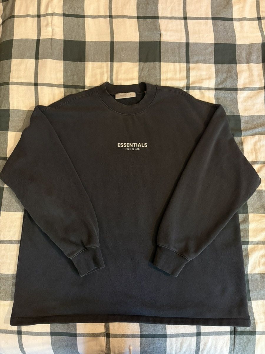 Fear of God FEAR OF GOD ESSENTIALS RELAXED CREWNECK SWEATSHIRT Size US M / EU 48-50 / 2 - 1 Thumbnail