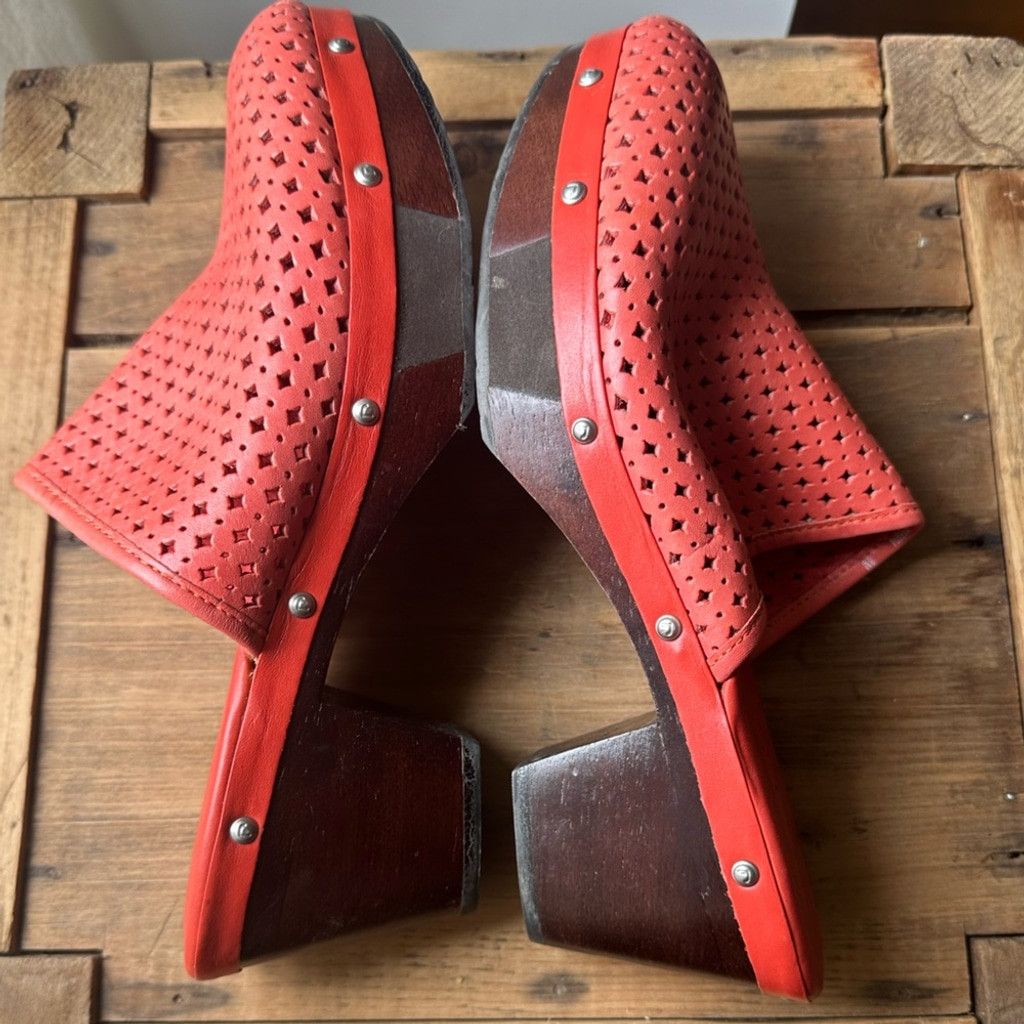 Rockport Rockport Adiprene Adidas Coral Leather Clogs Size US 8 / IT 38 - 6 Thumbnail