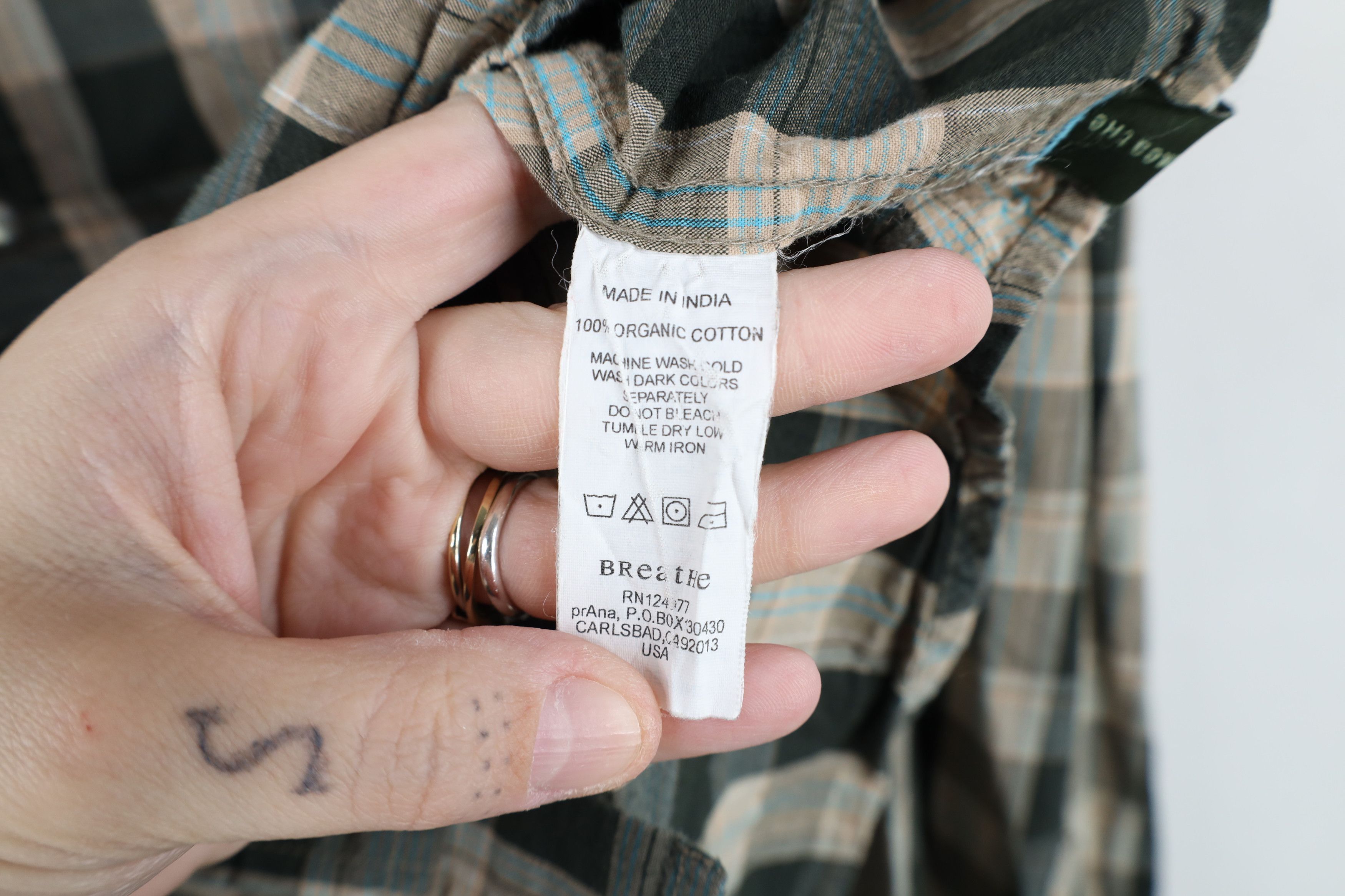 Prana × Vintage prAna Breathe Western Rodeo Snap Button Collared Shirt Plaid Size US M / EU 48-50 / 2 - 8 Thumbnail