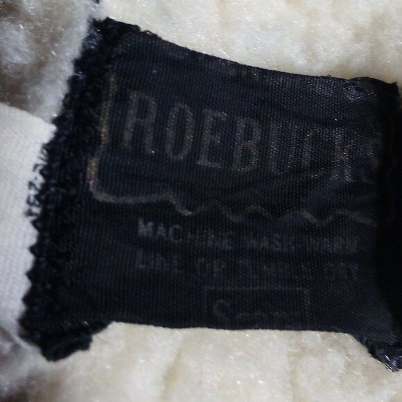 Sears Vintage Sears Roebucks Sherpa Fleece Lined Denim Vest Size US XL / EU 56 / 4 - 3 Thumbnail