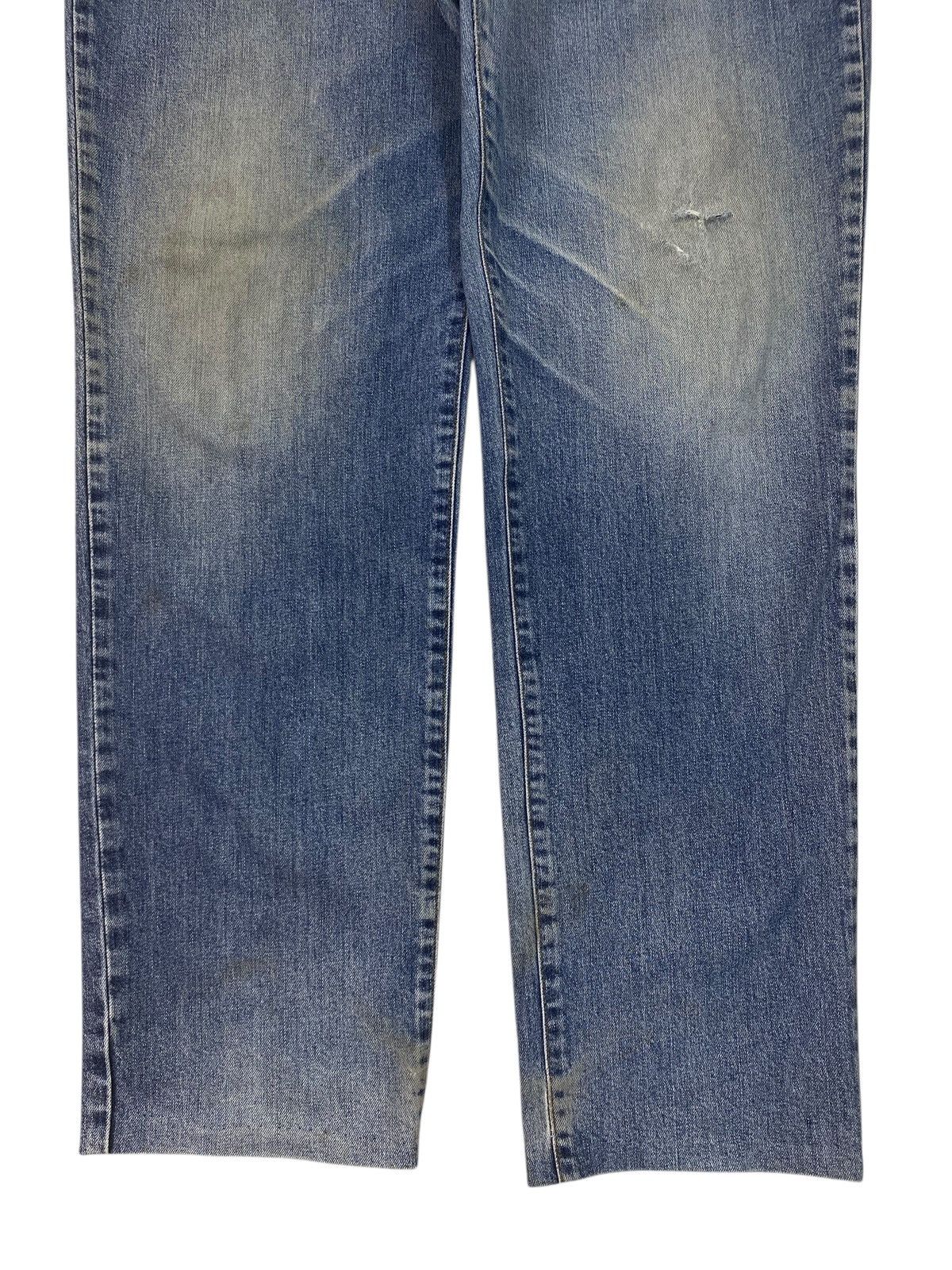 Edwin Edwin Whiskers Faded Wash Style Loose Jeans Size US 38 / EU 54 - 8 Thumbnail