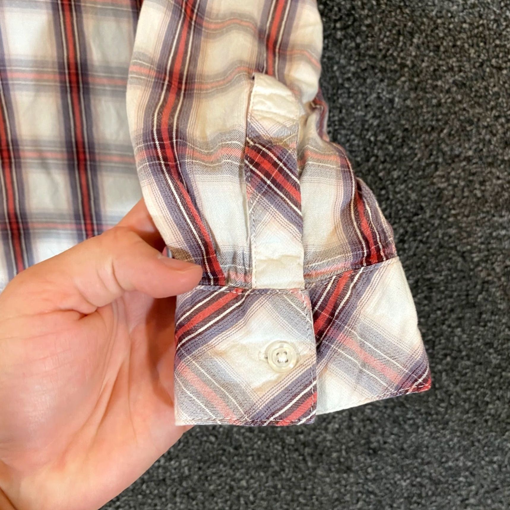 Rails Rails Shirt Womens Medium Red White Plaid Button Up Pockets Long Sleeve Casual Workwear Vintage: No (Note: ensure no new info) Size M / US 6-8 / IT 42-44 - 5 Thumbnail
