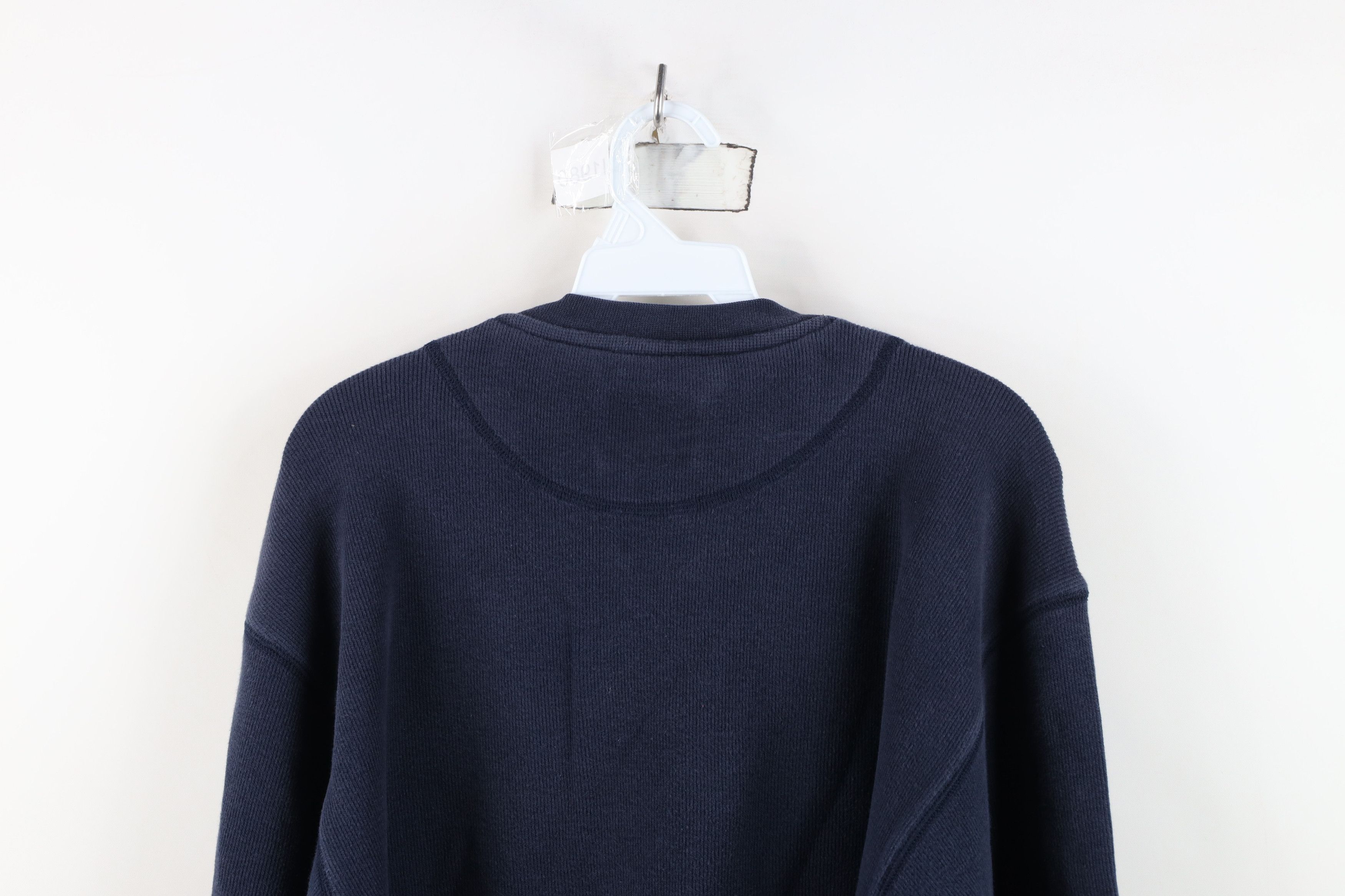 Vintage Vintage 90s Maumee Golf Ribbed Knit Sweater Blue Cotton USA Size US L / EU 52-54 / 3 - 11 Thumbnail