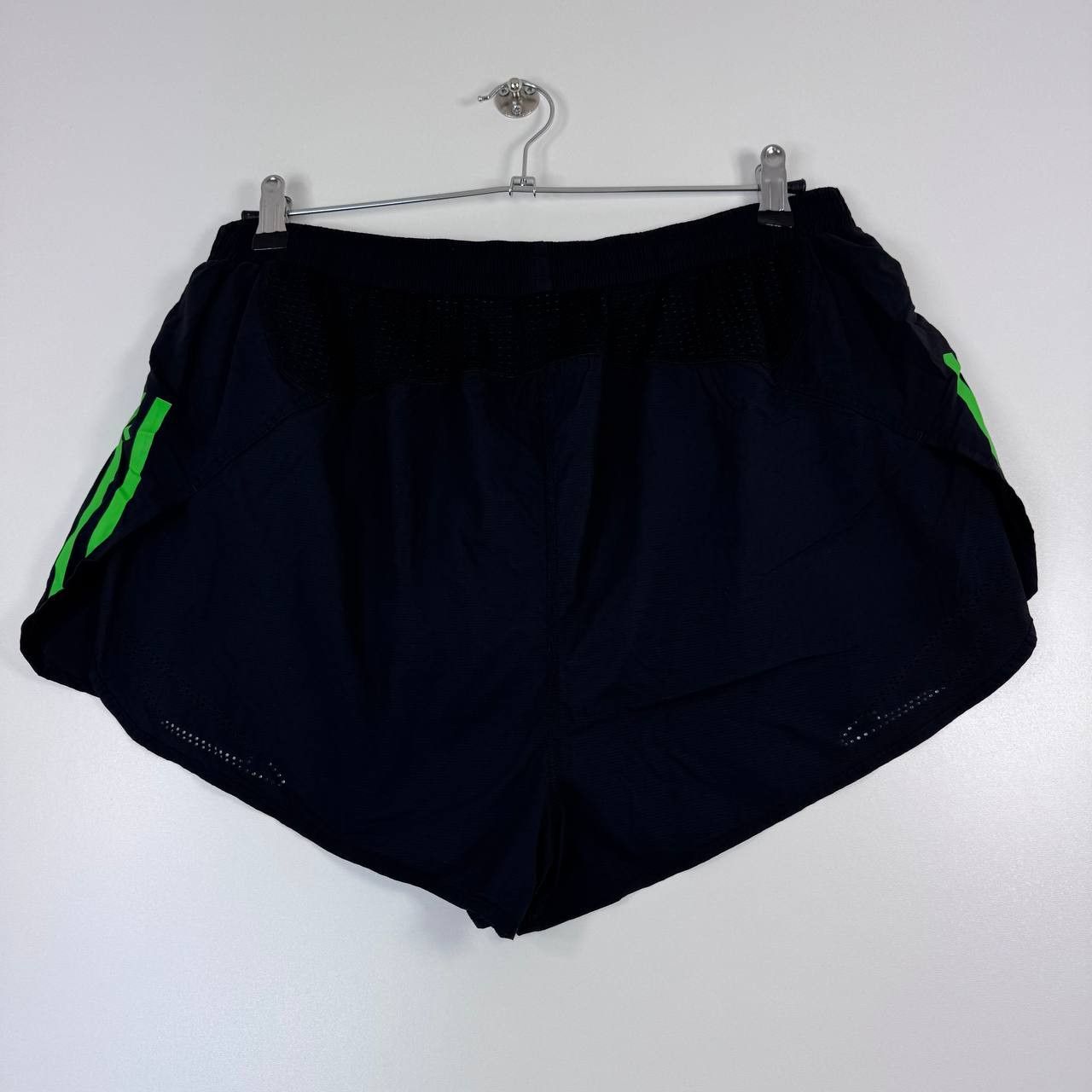 Adidas Adidas Adizero Shorts Mens Black Neon Green V38320 Size XL Size US 36 / EU 52 - 7 Thumbnail