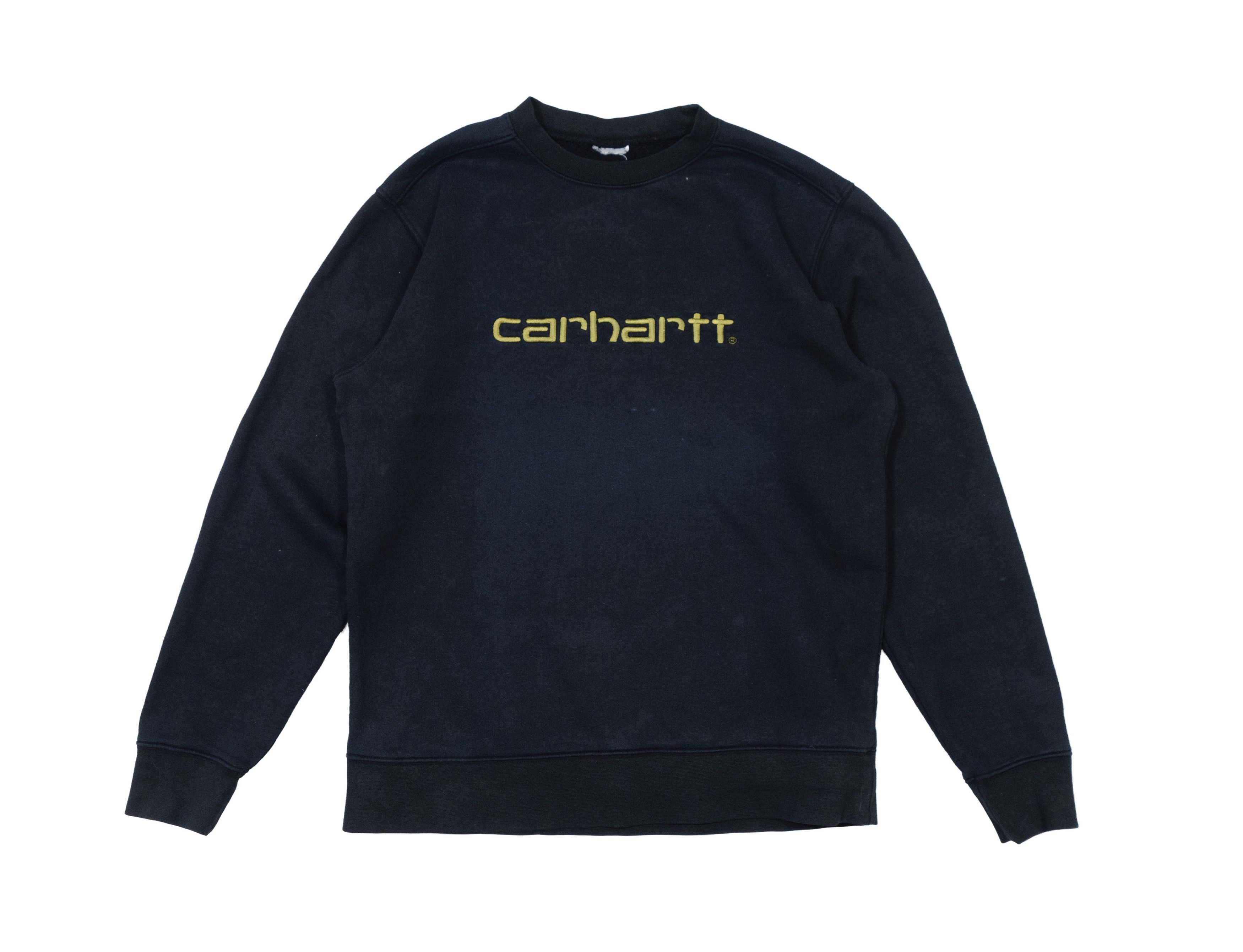 Carhartt 00s Script Embroidery Sweatshirt Vintage Size US M / EU 48-50 / 2 - 2 Thumbnail