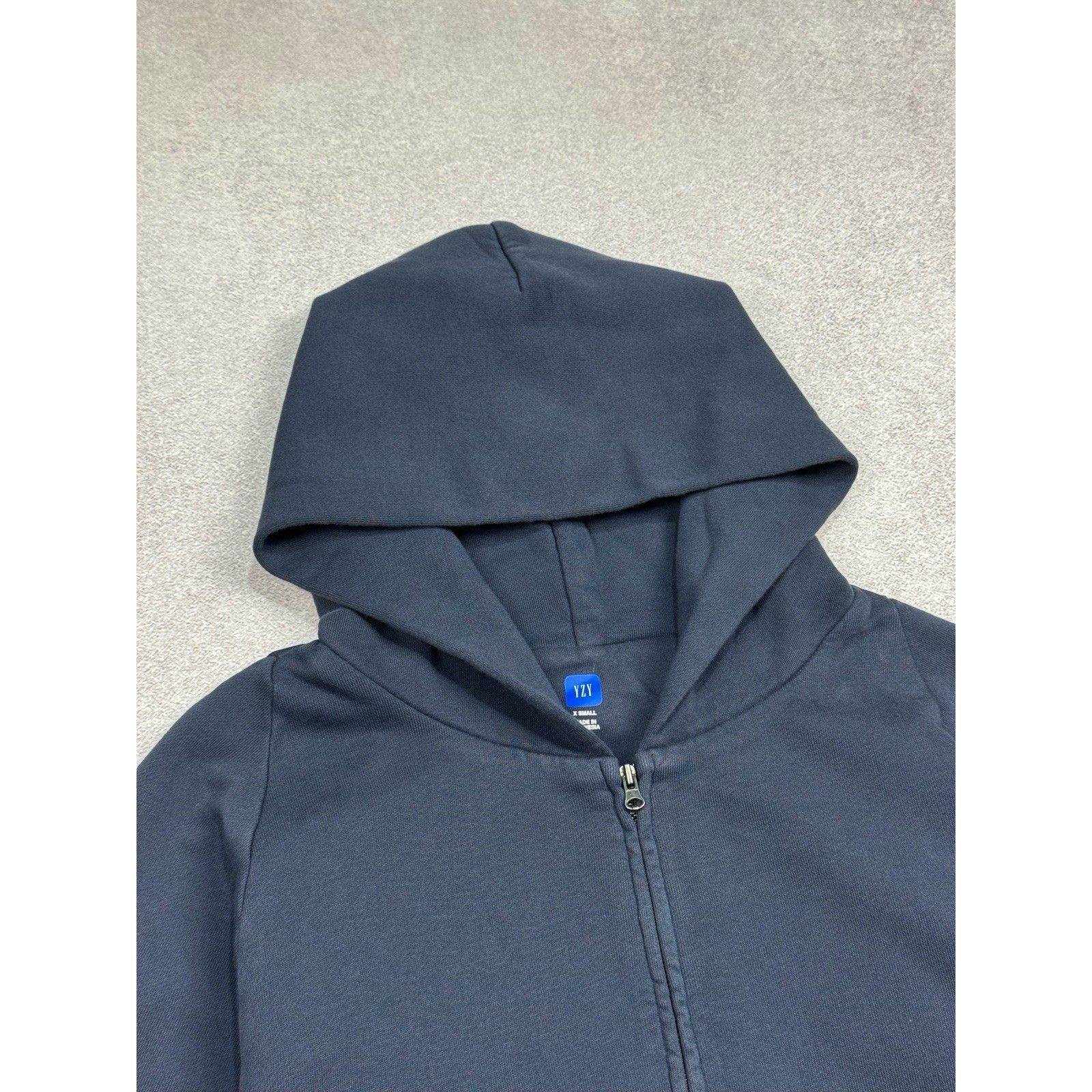 Gap × Yeezy New Without Tags Authentic Yeezy x Gap Zip Up Men's Navy Hoo Size US XS / EU 42 / 0 - 6 Thumbnail