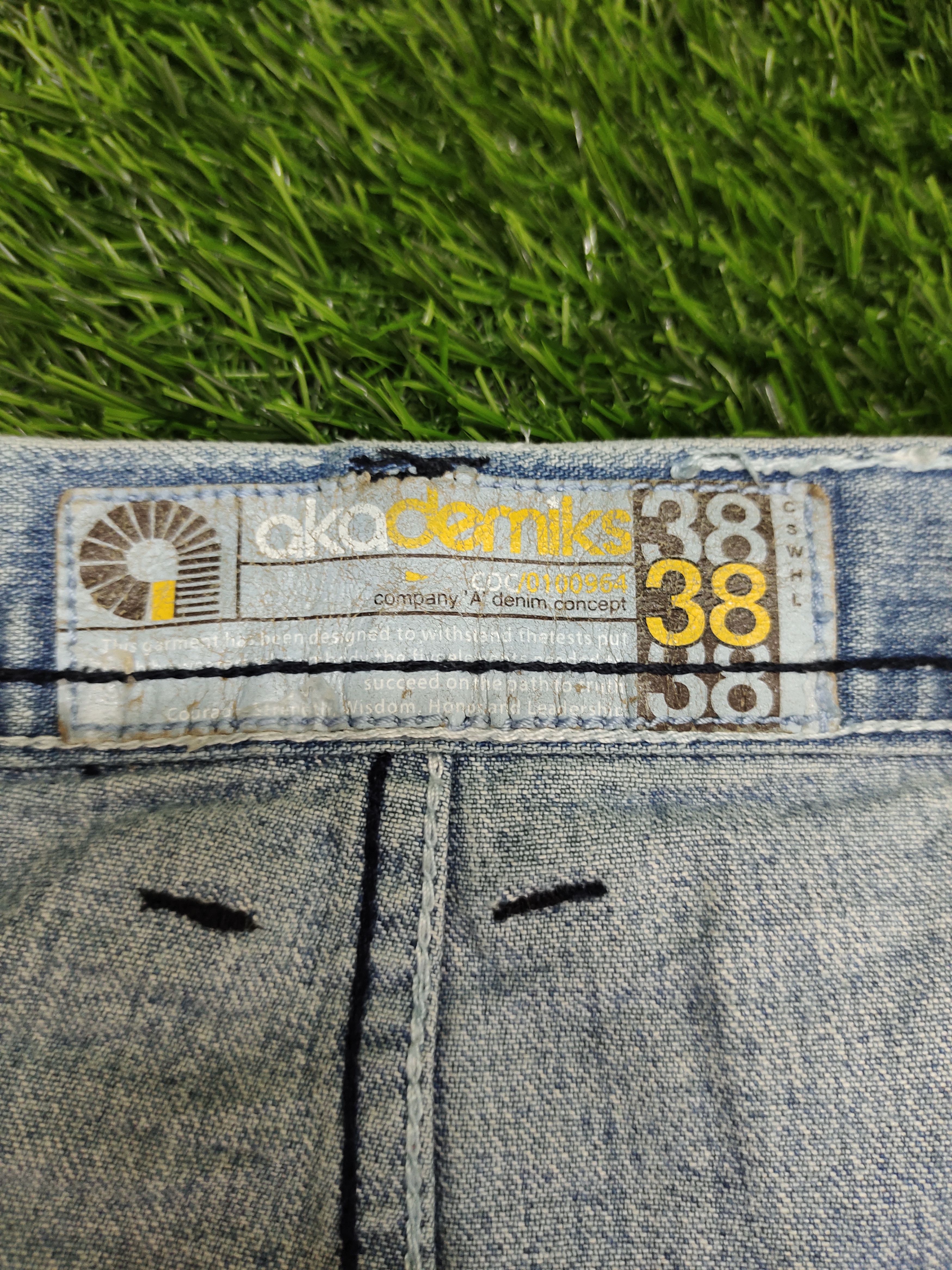 Akademiks Baggy Jeans Akademiks Denim Wide Loose Leg Y2k Jnco Size US 38 / EU 54 - 16 Thumbnail