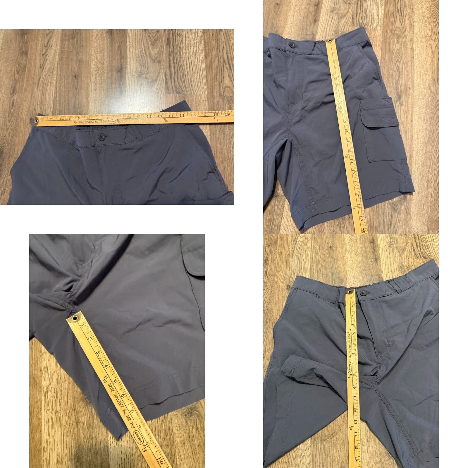 Vintage Stillwater Supply Co. Shorts Mens Size Large Blue Cargo Pockets Outdoor Casual Size US 33 - 8 Thumbnail