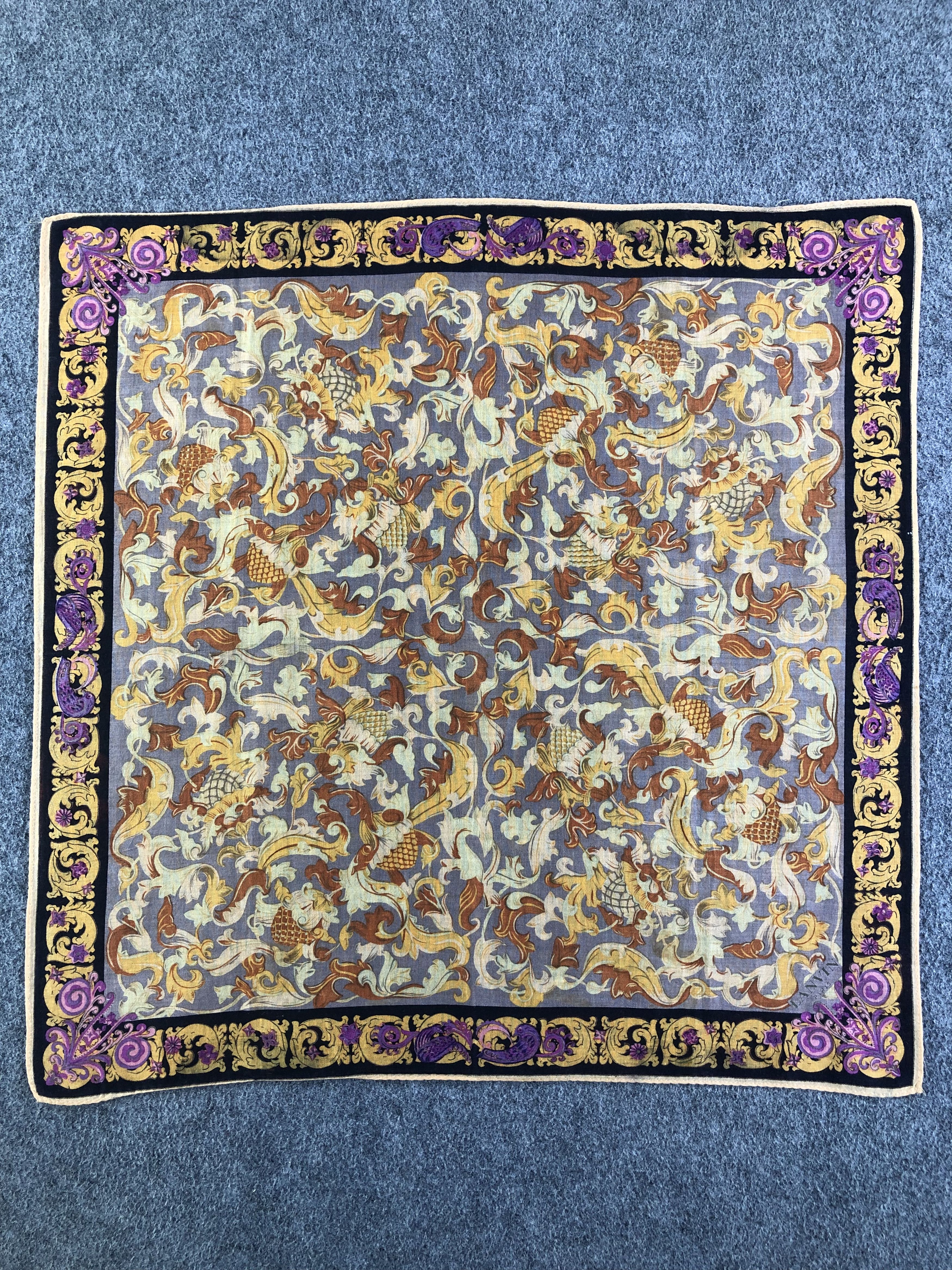 Lanvin Lanvin Handkerchief / Bandana / Neckerchief / Headscarf Size ONE SIZE - 3 Thumbnail