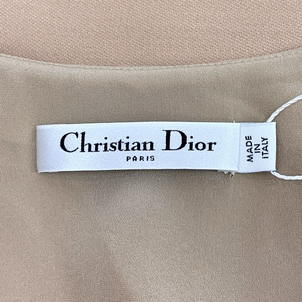Dior Dior Bee Embroidery Wool V-neck Sleeveless Slip Dress K26WX Size XS / US 0-2 / IT 36-38 - 6 Thumbnail