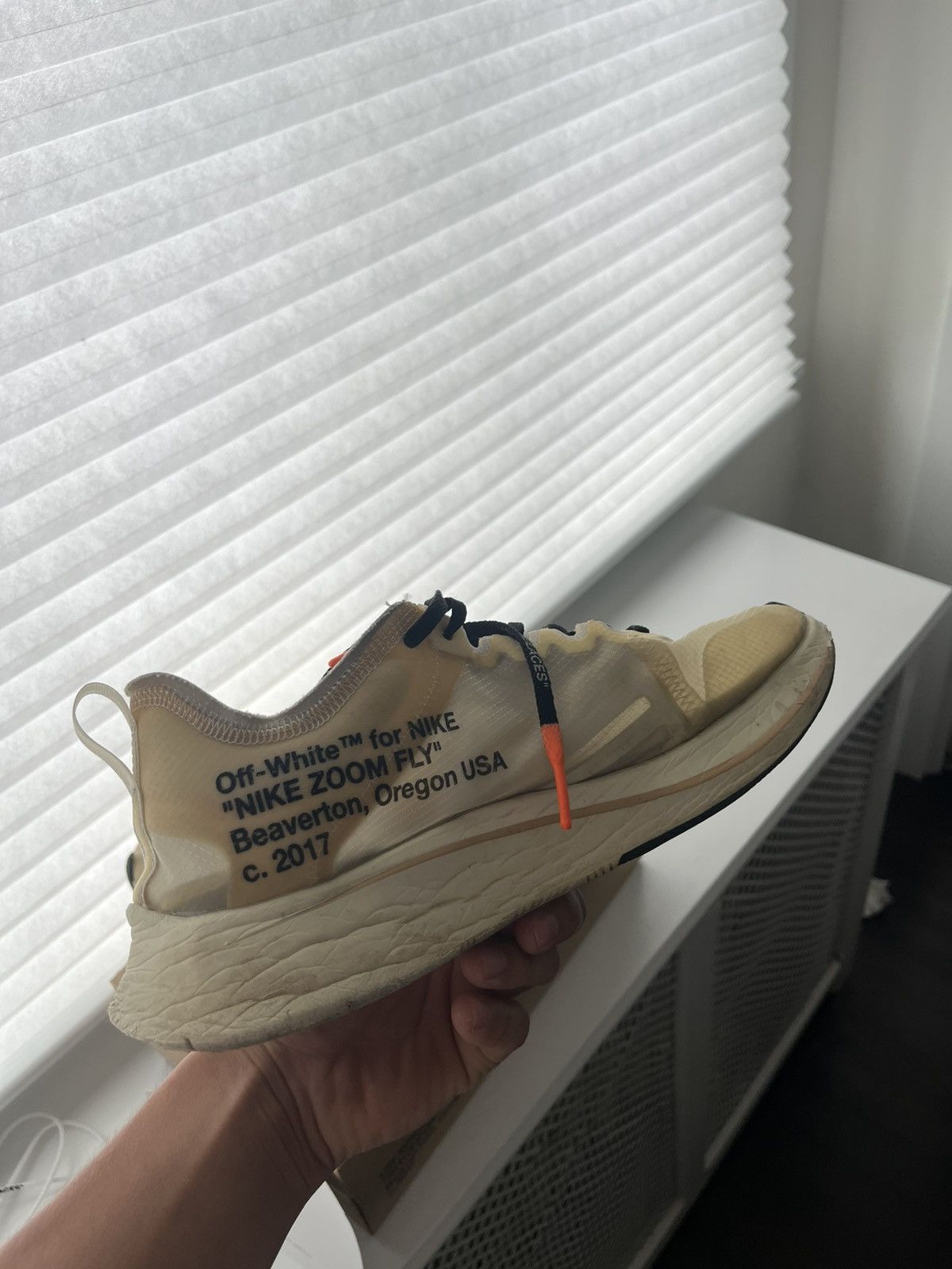 Nike × Off-White The 10: Off-White x Nike Zoomfly Size US 10 / EU 43 - 4 Thumbnail