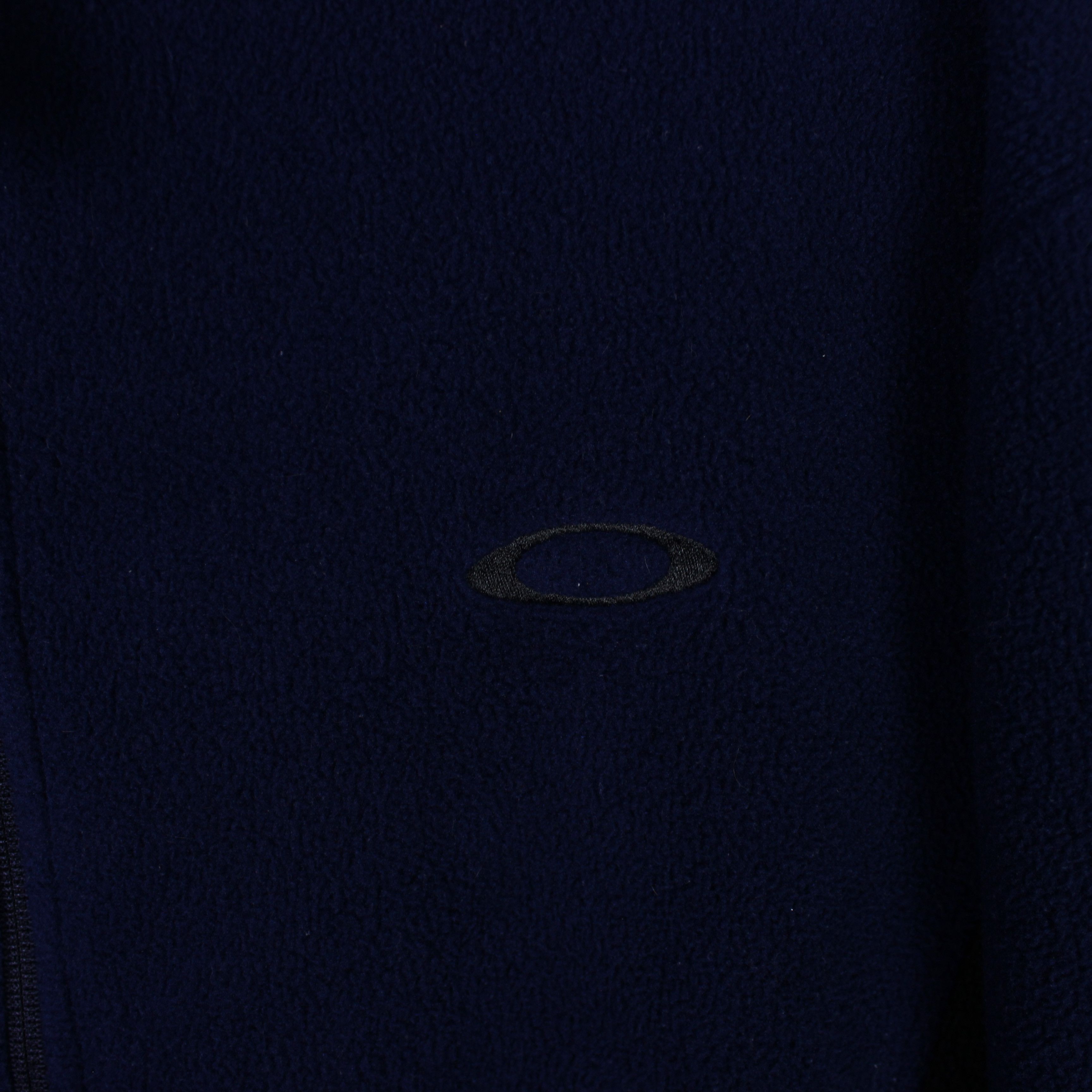 Oakley oakley y2k vintage full zip fleece heavy L XL blue Size US XL / EU 56 / 4 - 5 Thumbnail