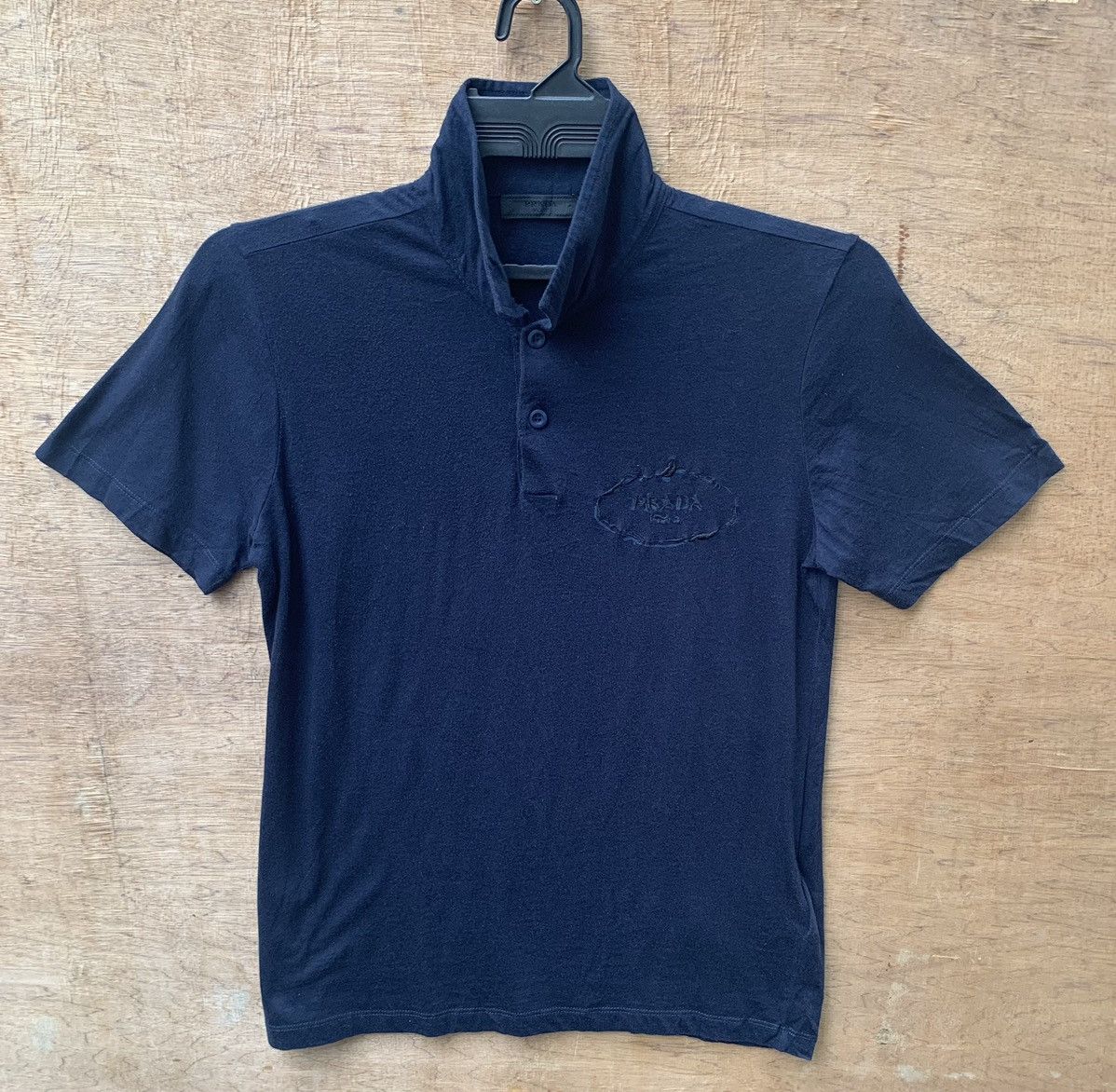 Prada Prada Milano Embroidered Polo Shirt Size US S / EU 44-46 / 1 - 12 Thumbnail