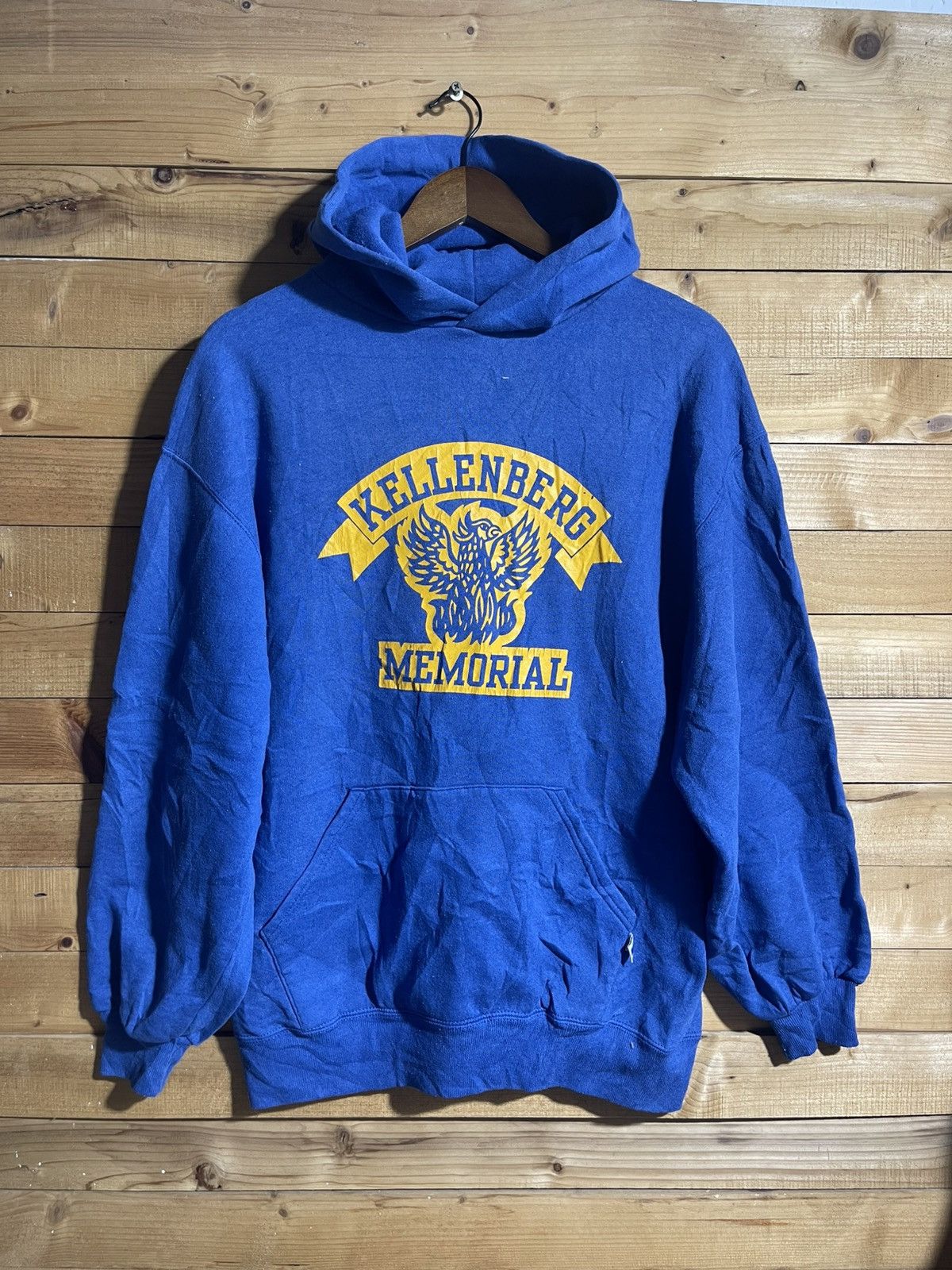 Russell Athletic Vintage kellenberg memorial hoodie Size US L / EU 52-54 / 3 - 1 Thumbnail