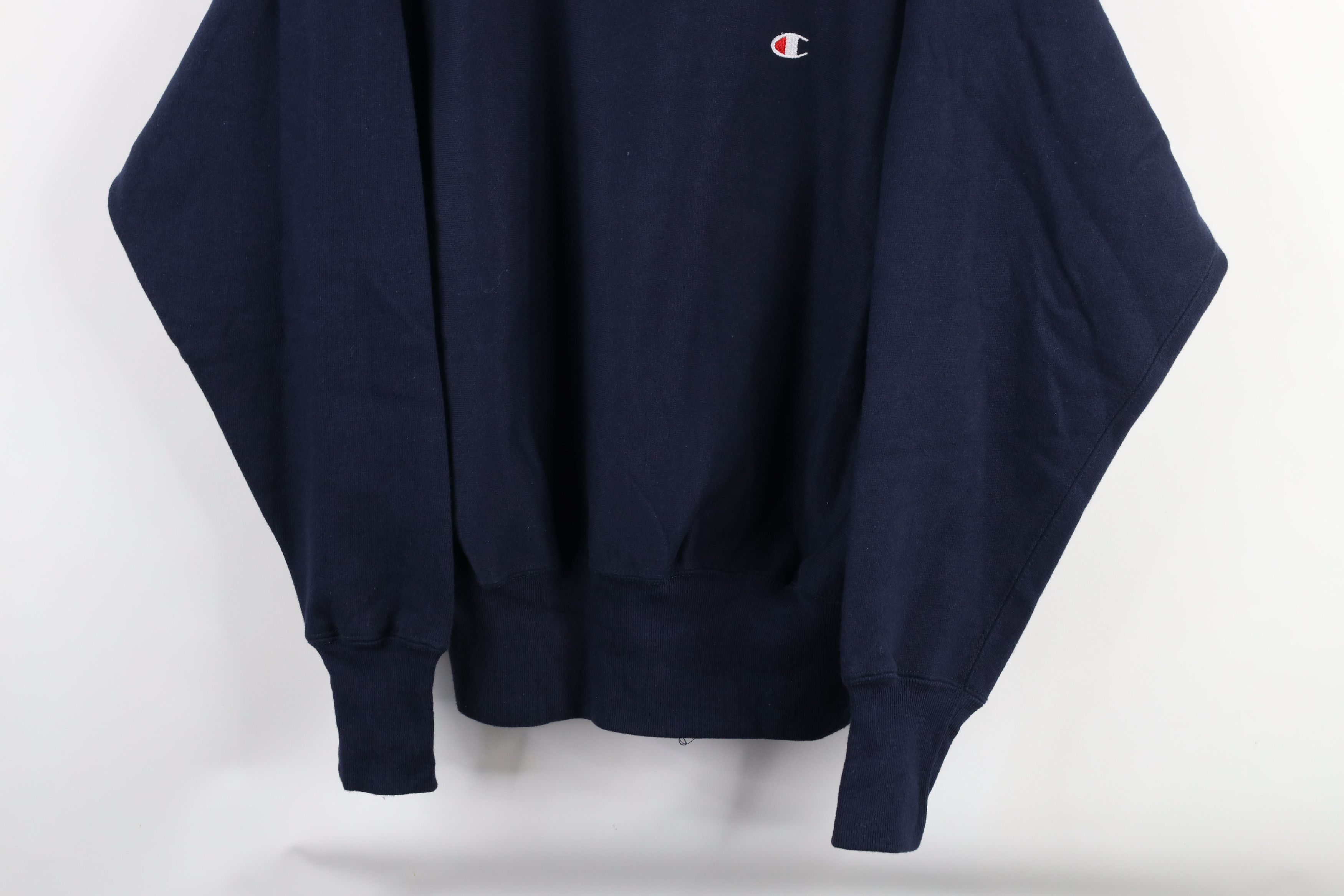 Vintage 90s Champion Reverse Weave Sweatshirt Blue USA