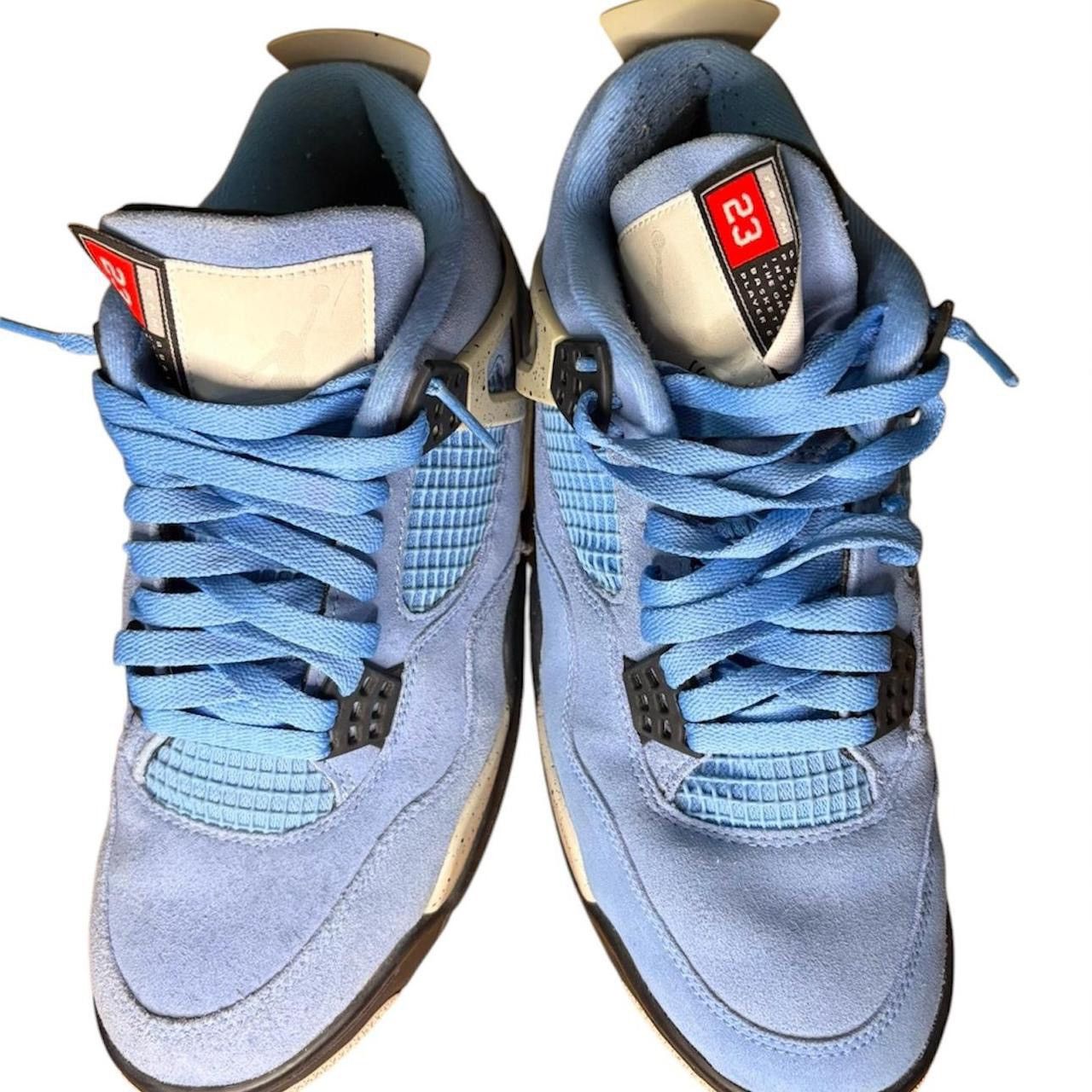 Nike Air Jordan 4 Retro University Blue Size US 8.5 / EU 41-42 - 2 Thumbnail