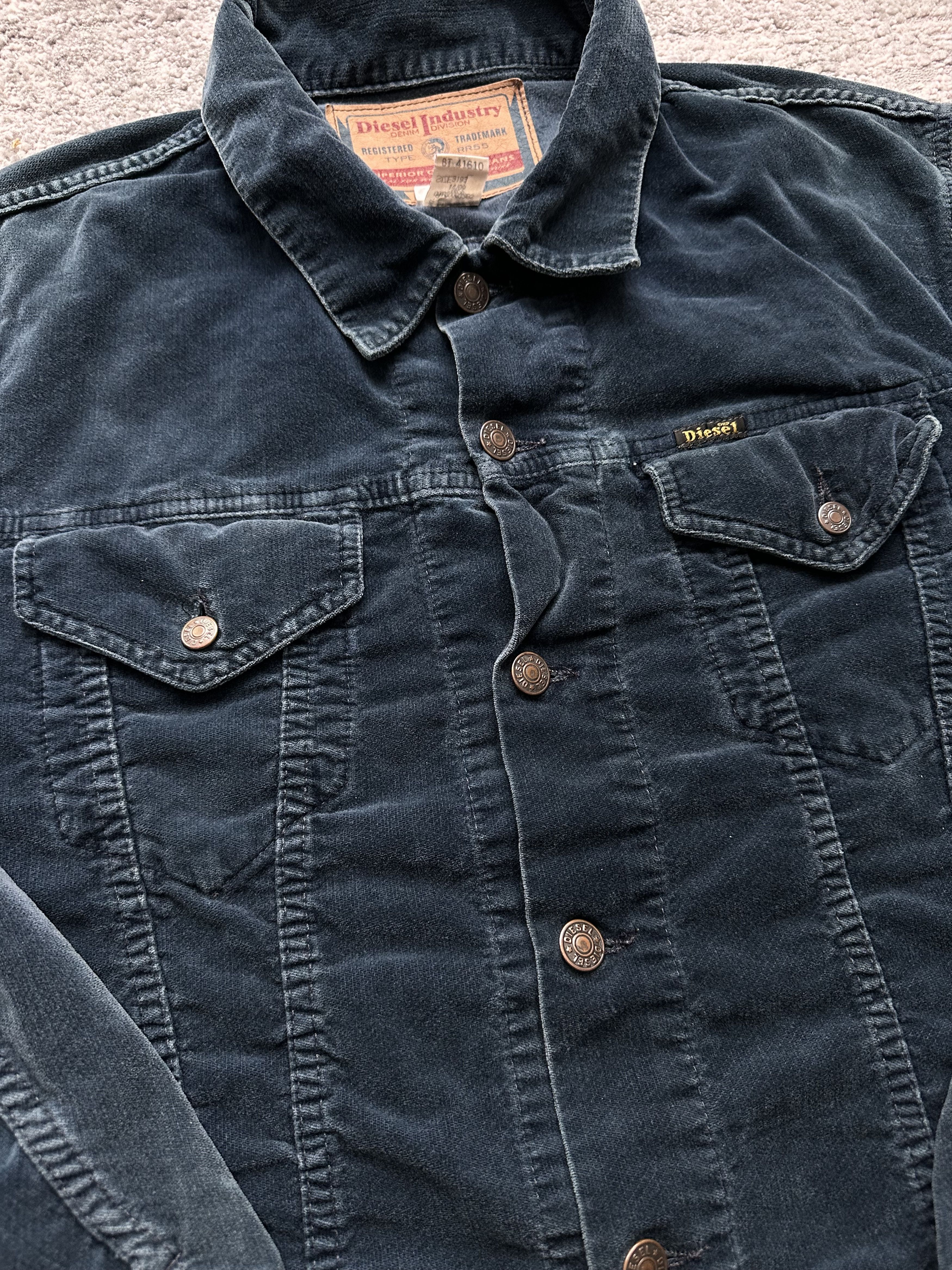 Diesel Diesel velour jacket Size US L / EU 52-54 / 3 - 5 Thumbnail
