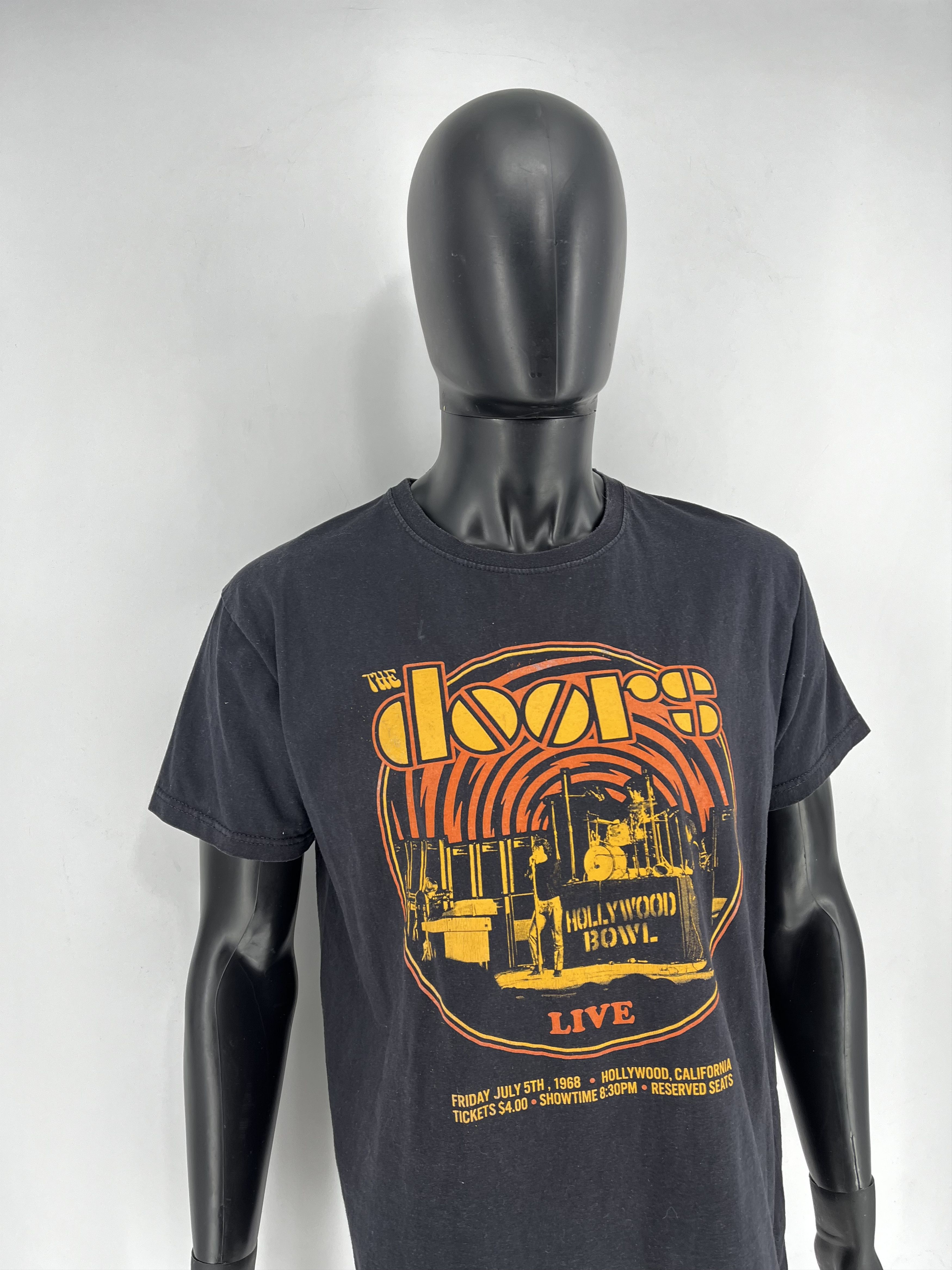 Band Tees × Vintage Vintage Y2k Jim Morrison The Doors Rare T-Shirt Band Tee Size US L / EU 52-54 / 3 - 3 Thumbnail